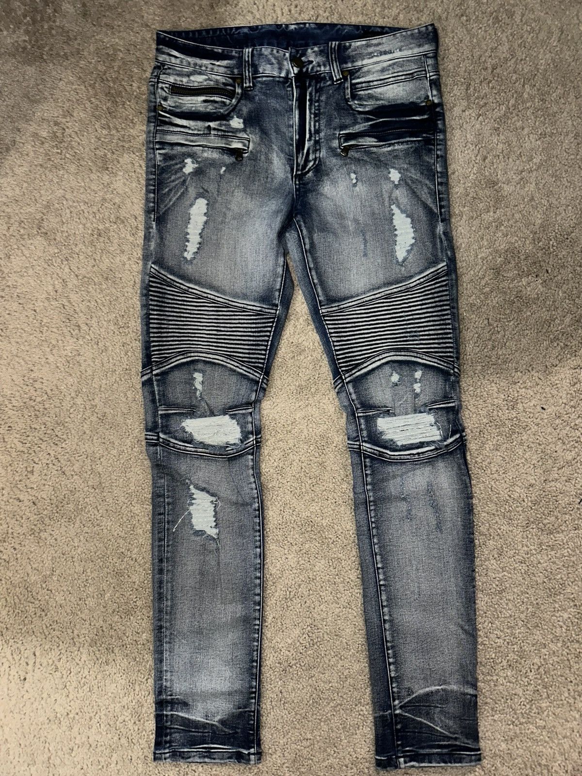 Rockstar Games Rockstar Moto Jeans Size US 32 / EU 48 - 1 Thumbnail