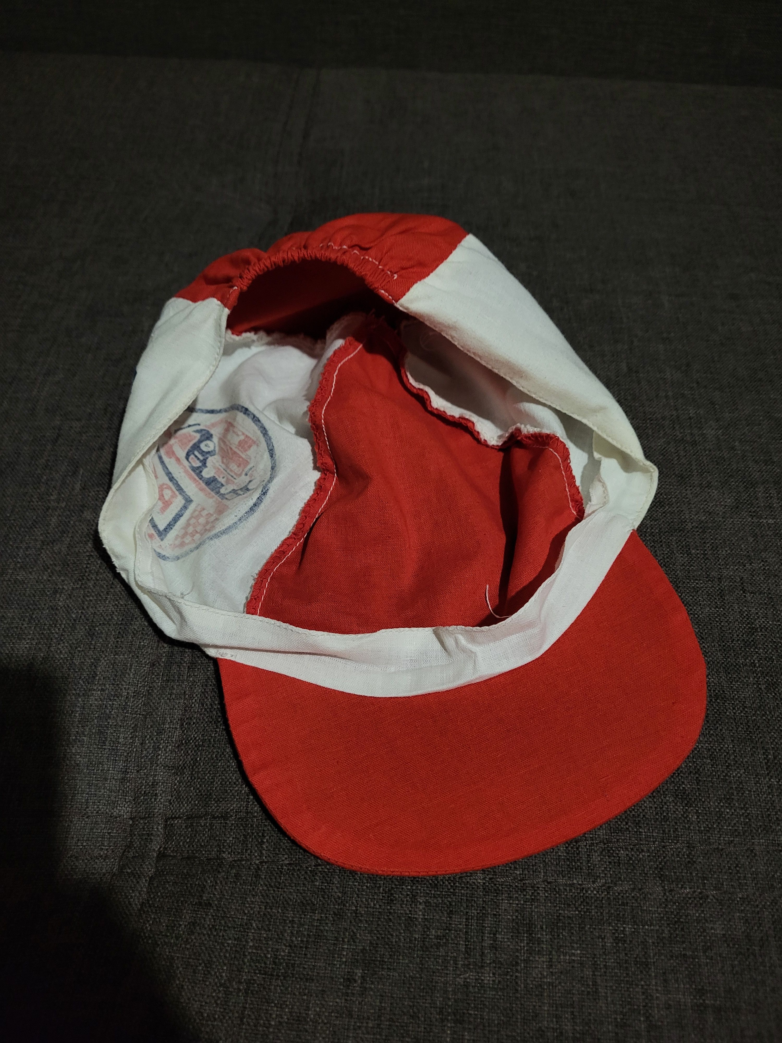 Rapha Vintage Cycling Hat Rallye Fiat Cap 80s Size ONE SIZE - 7 Thumbnail
