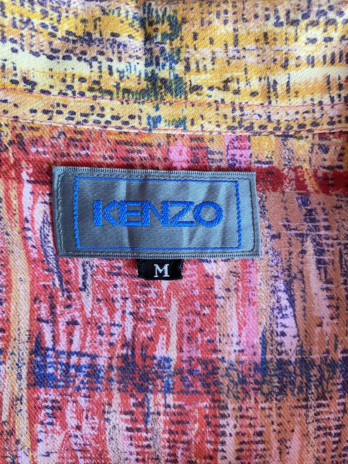 Kenzo KENZO multicolor printed shirt Size US M / EU 48-50 / 2 - 5 Thumbnail