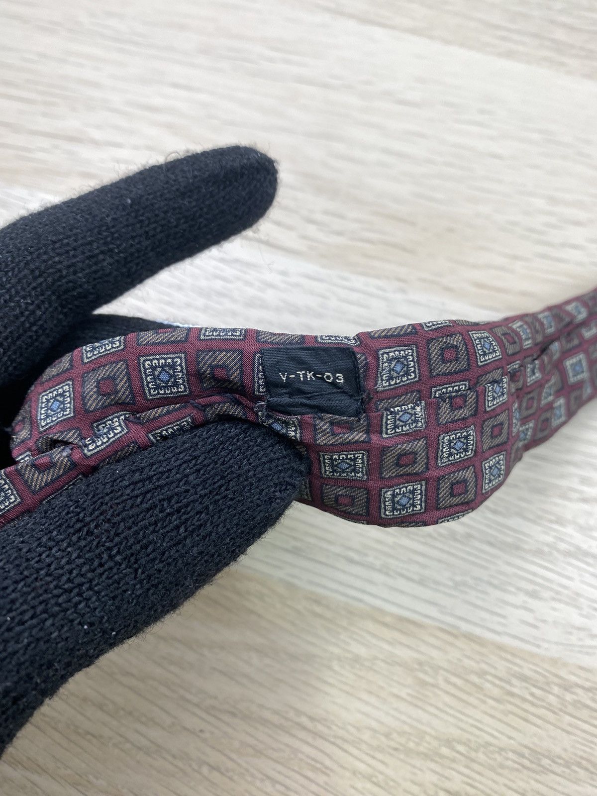 Christian Dior Monsieur Christian Dior Silk Tie T107 Size ONE SIZE - 6 Thumbnail