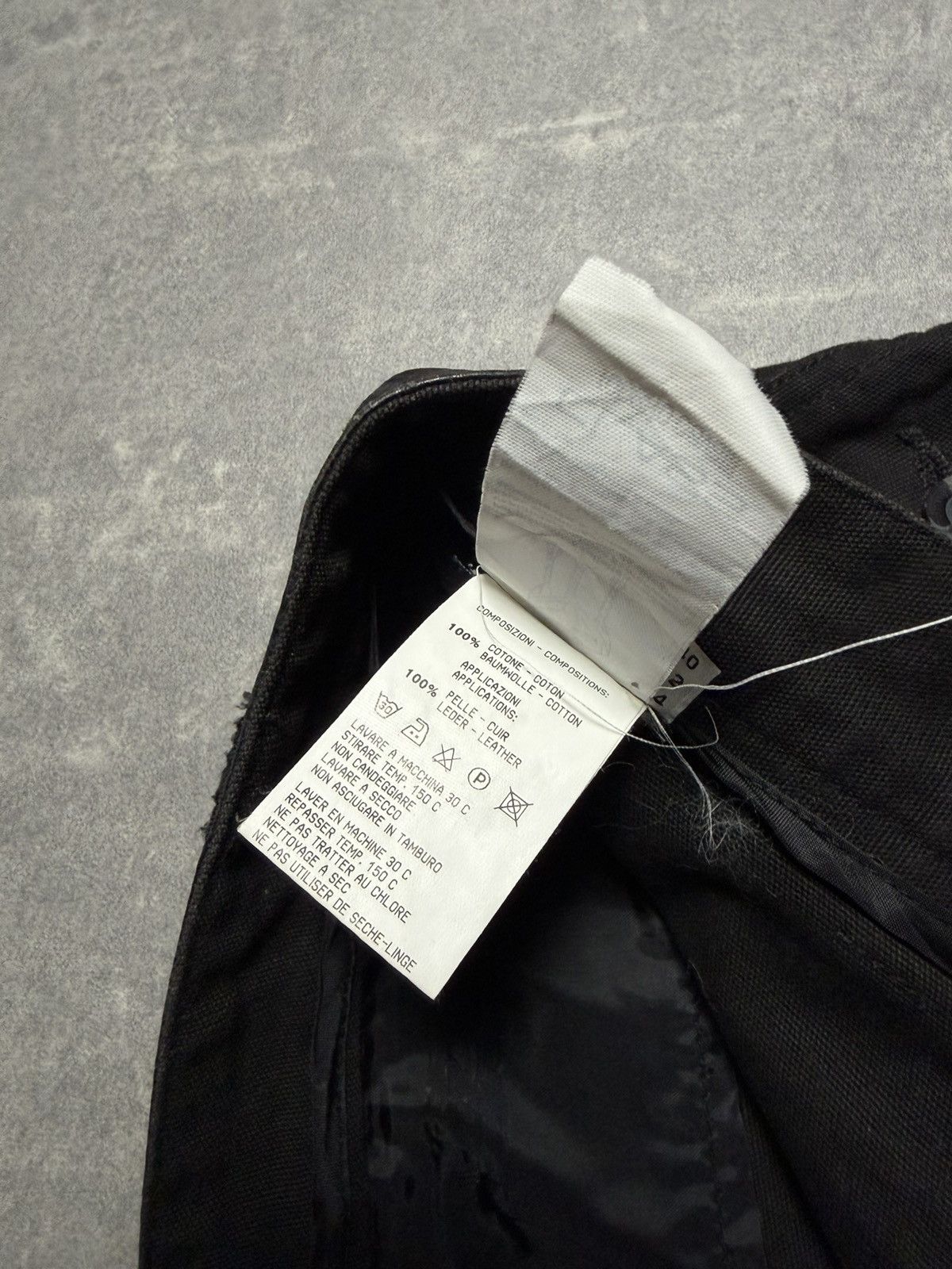 Roberto Cavalli Class Roberto Cavalli Leather Elements Cargo Denim Jeans 32 Size US 32 / EU 48 - 14 Thumbnail