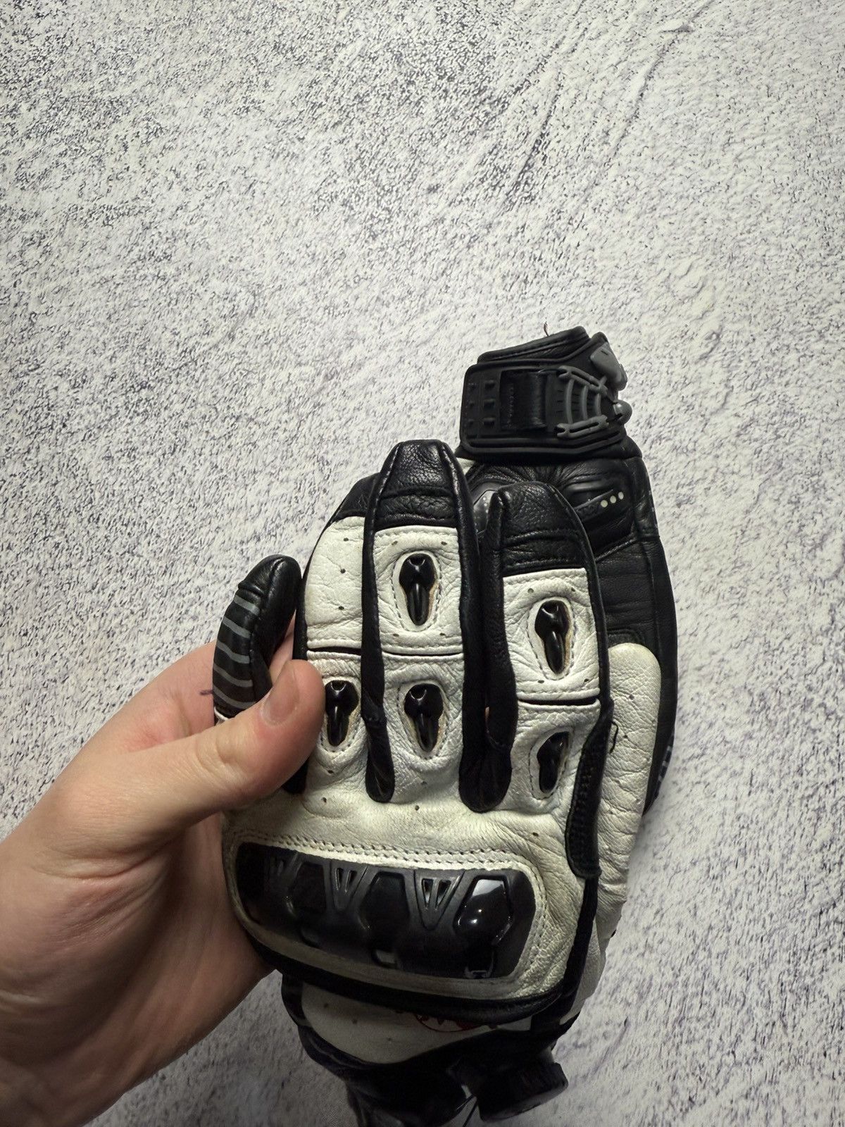 Japanese Brand Vintage Motorcycle Gloves Knox Avant garde Y2K Size ONE SIZE - 9 Thumbnail