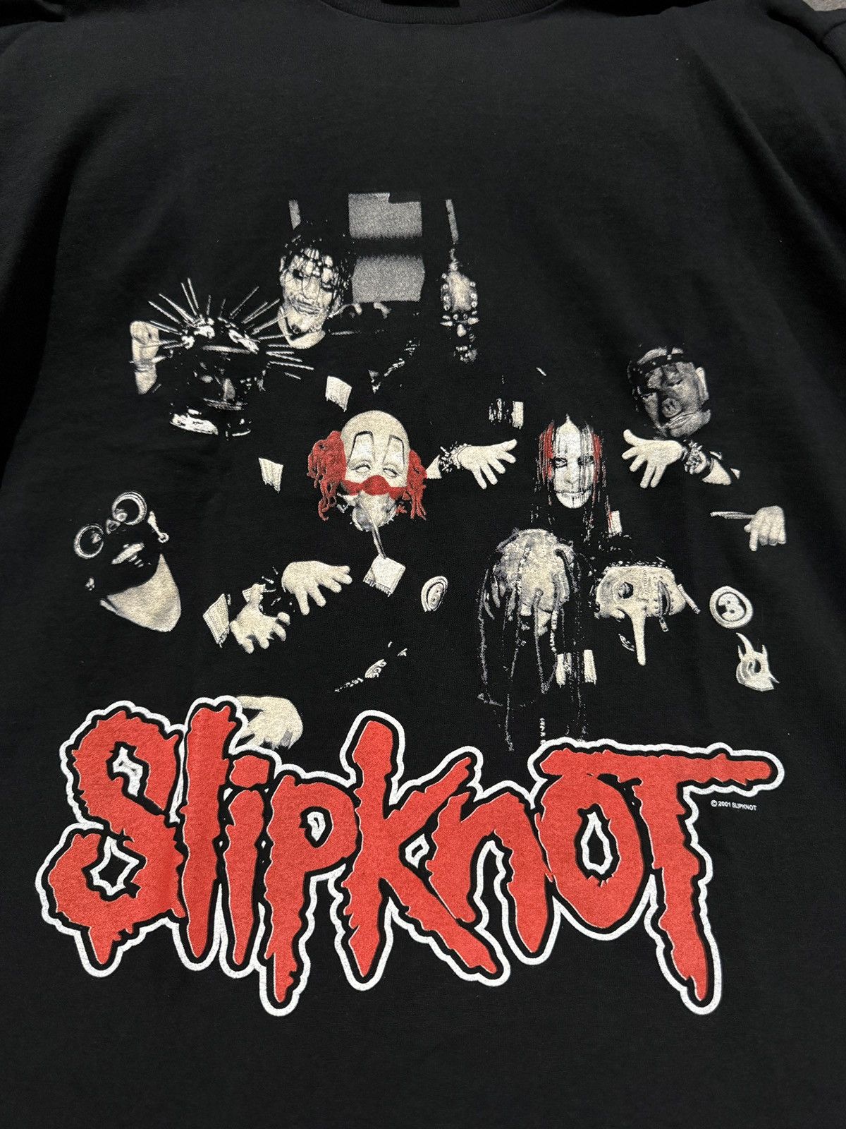 Band Tees Vintage Slipknot Size US L / EU 52-54 / 3 - 2 Thumbnail