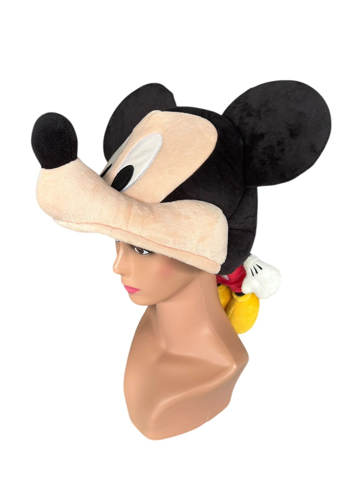 Japanese Brand Rare Beanie Hats Mickey Mouse Vintage Style Size ONE SIZE - 3 Thumbnail