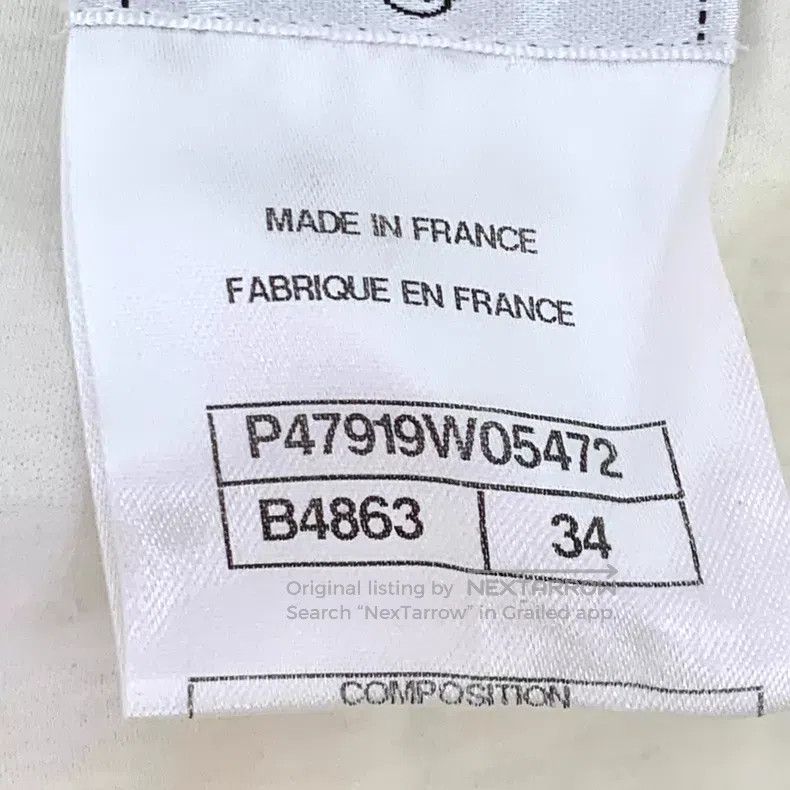 Chanel Chanel Blue and white color-blocked lace pleated design mu Size XXS / US 00 / IT 34 - 6 Thumbnail