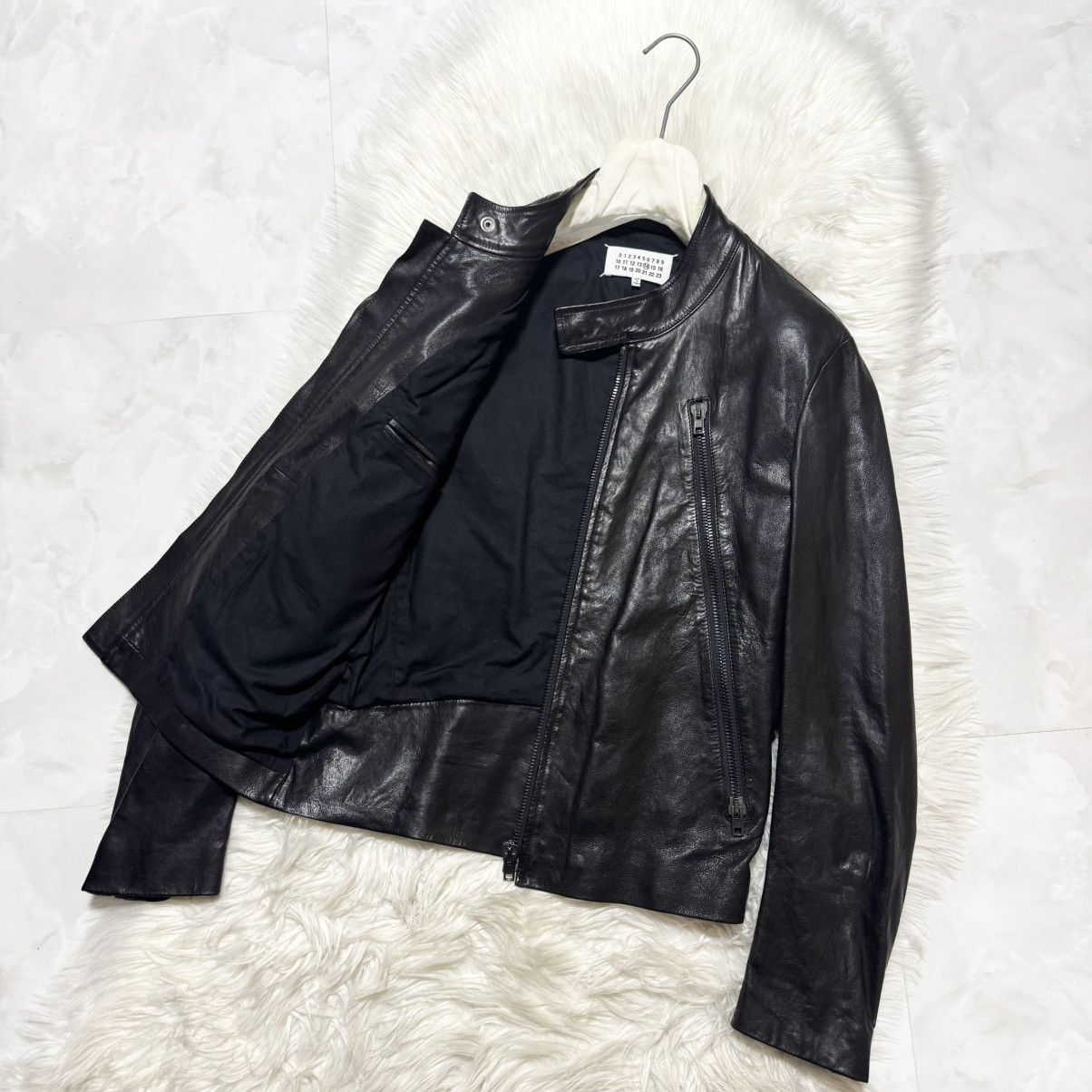 Maison Margiela Authentic, Maison Martin Margiela 5-Zip Leather Jacket Size US S / EU 44-46 / 1 - 5 Thumbnail