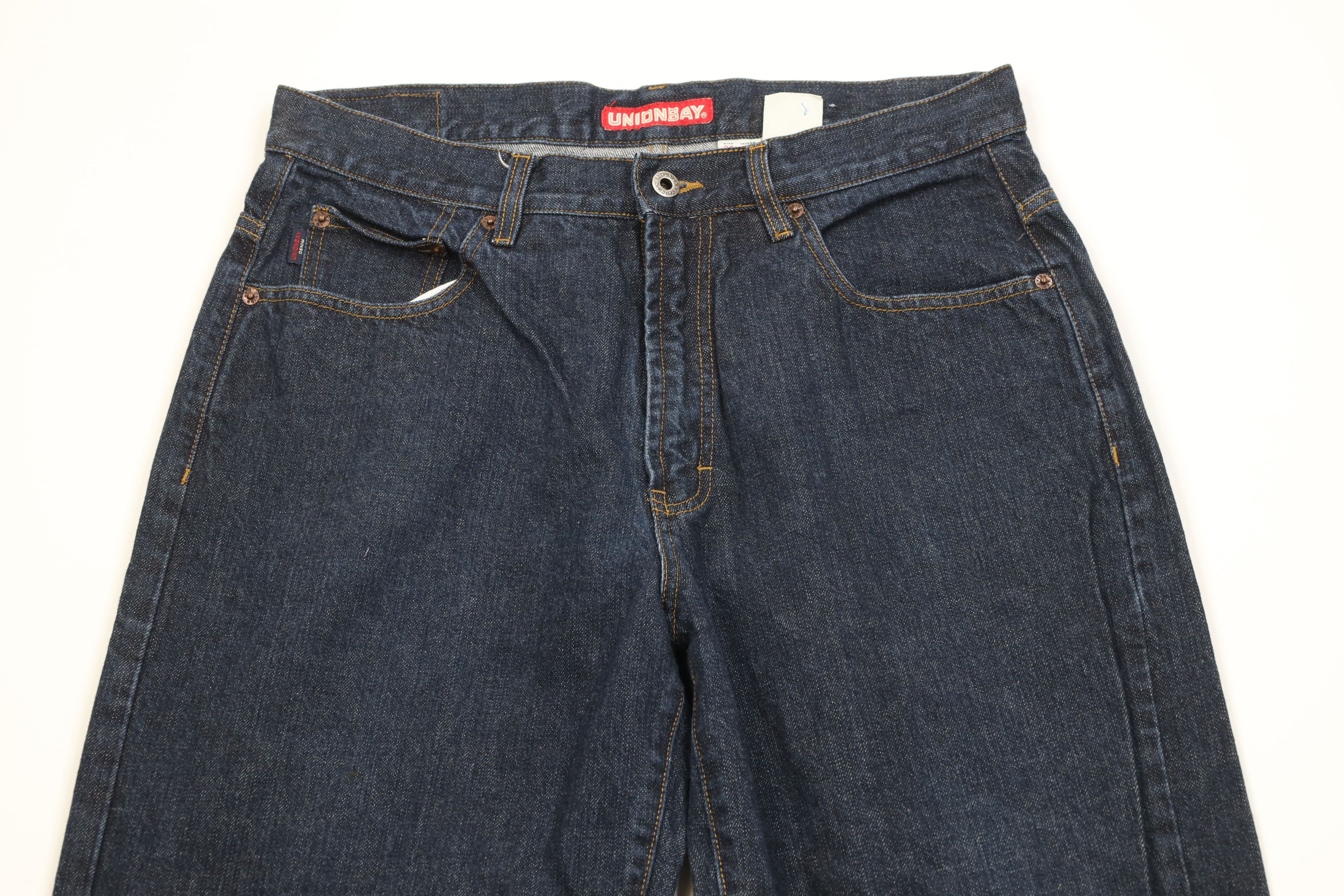 UNIONBAY Vintage 90s Unionbay Surfing Baggy Wide Leg Skateboard Jeans Size US 34 / EU 50 - 2 Thumbnail