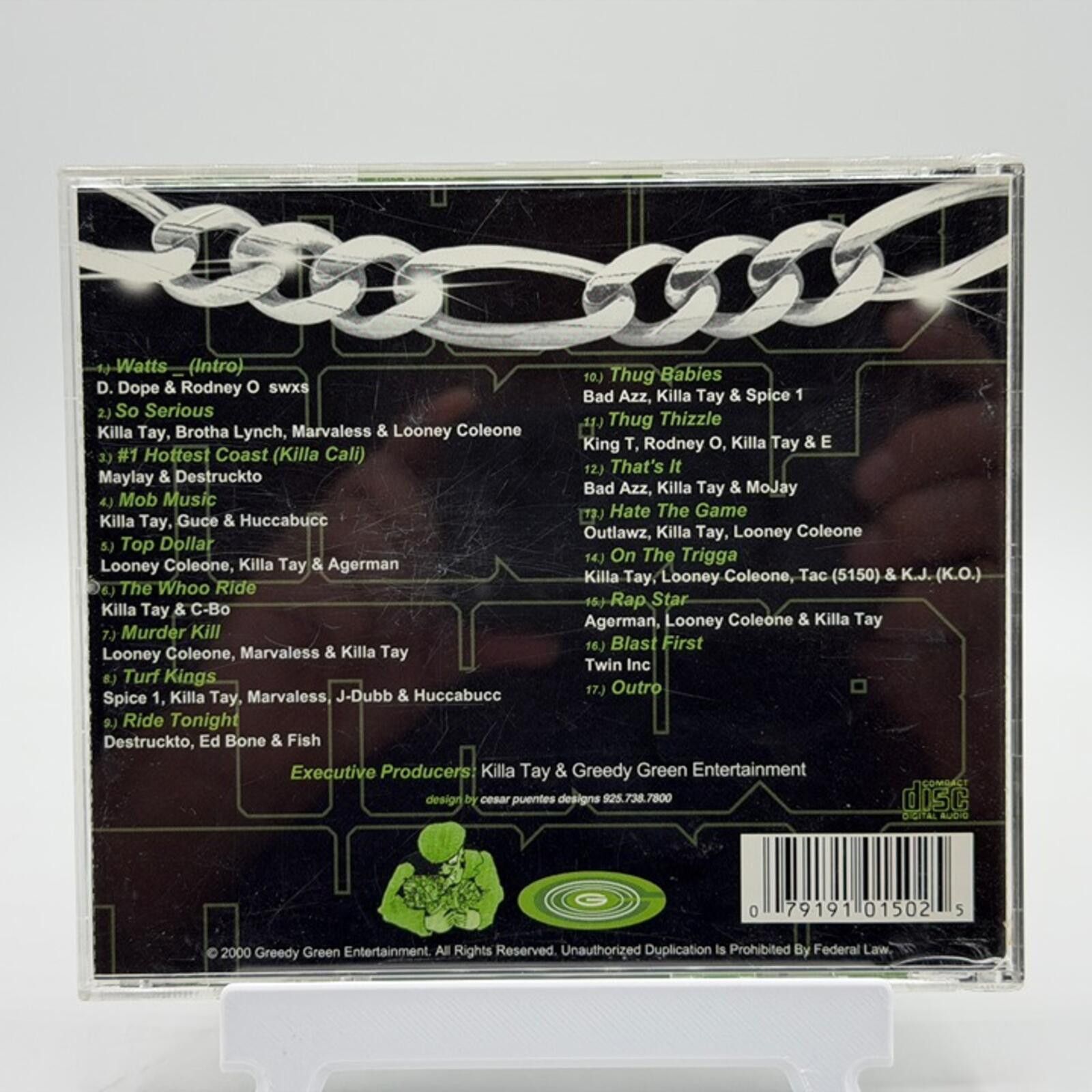 Other Killa Tay - Thug Thisle (2001) - Audio CD - Hip Hop Size ONE SIZE - 2 Thumbnail