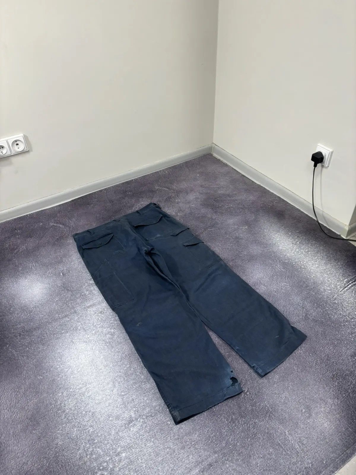 Dickies × Vintage Vintage 90s Dickies Redhawk USA Work Hype Baggy Cargo Pants Size US 34 / EU 50 - 10 Thumbnail