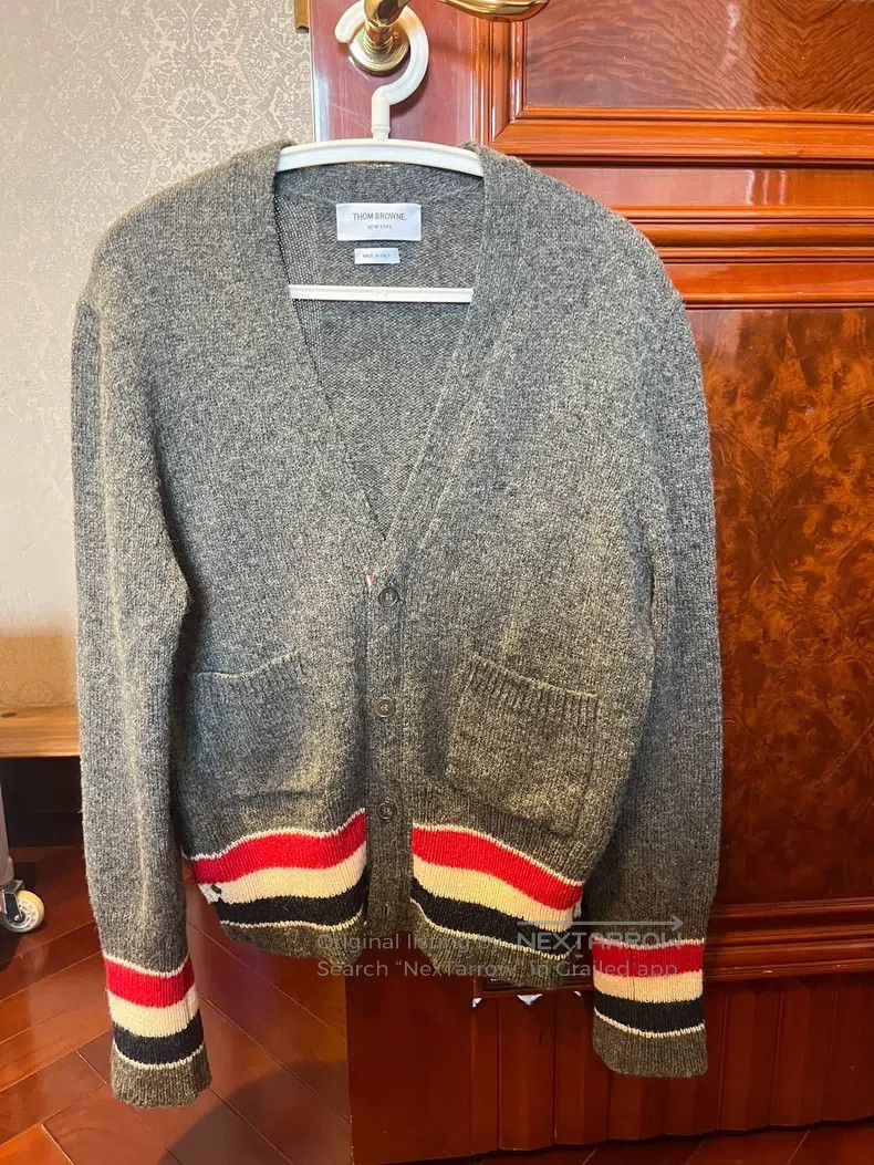 Thom Browne Thom Browne Knit cardigan Size US L / EU 52-54 / 3 - 1 Thumbnail