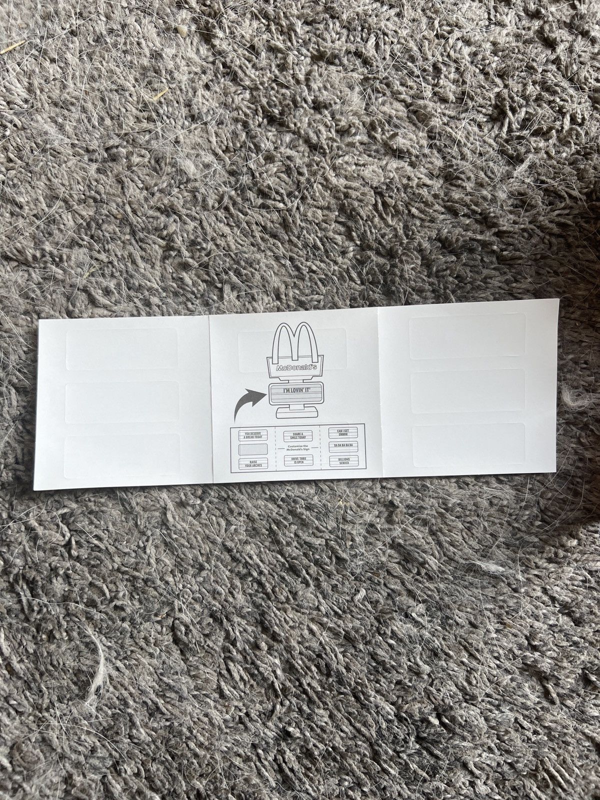 Hypebeast 2025 Lil McDonald’s McDonald’s Sign Miniature Size ONE SIZE - 6 Thumbnail