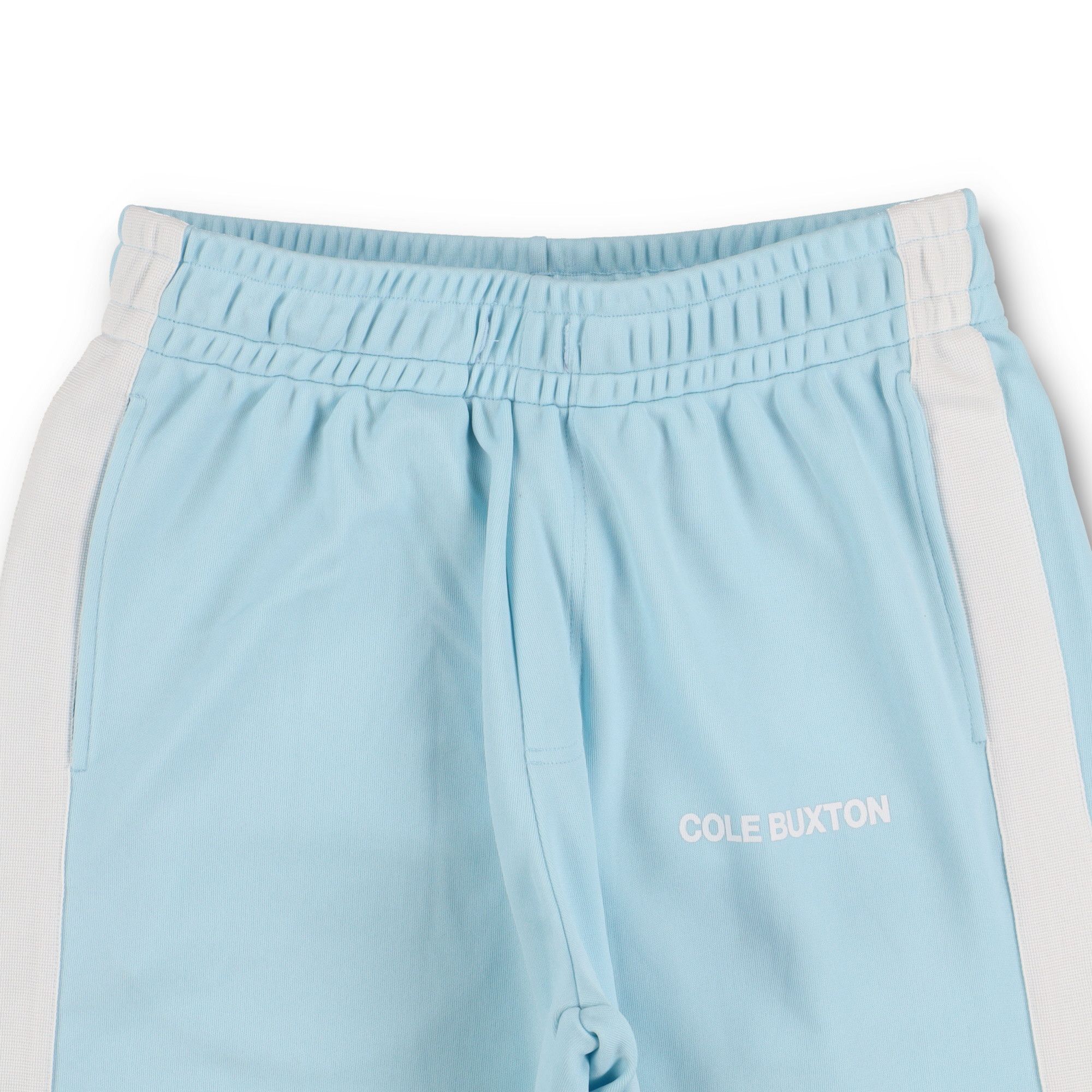 Cole Buxton Light Blue Tape Logo Track Pants Size US 30 / EU 46 - 6 Thumbnail