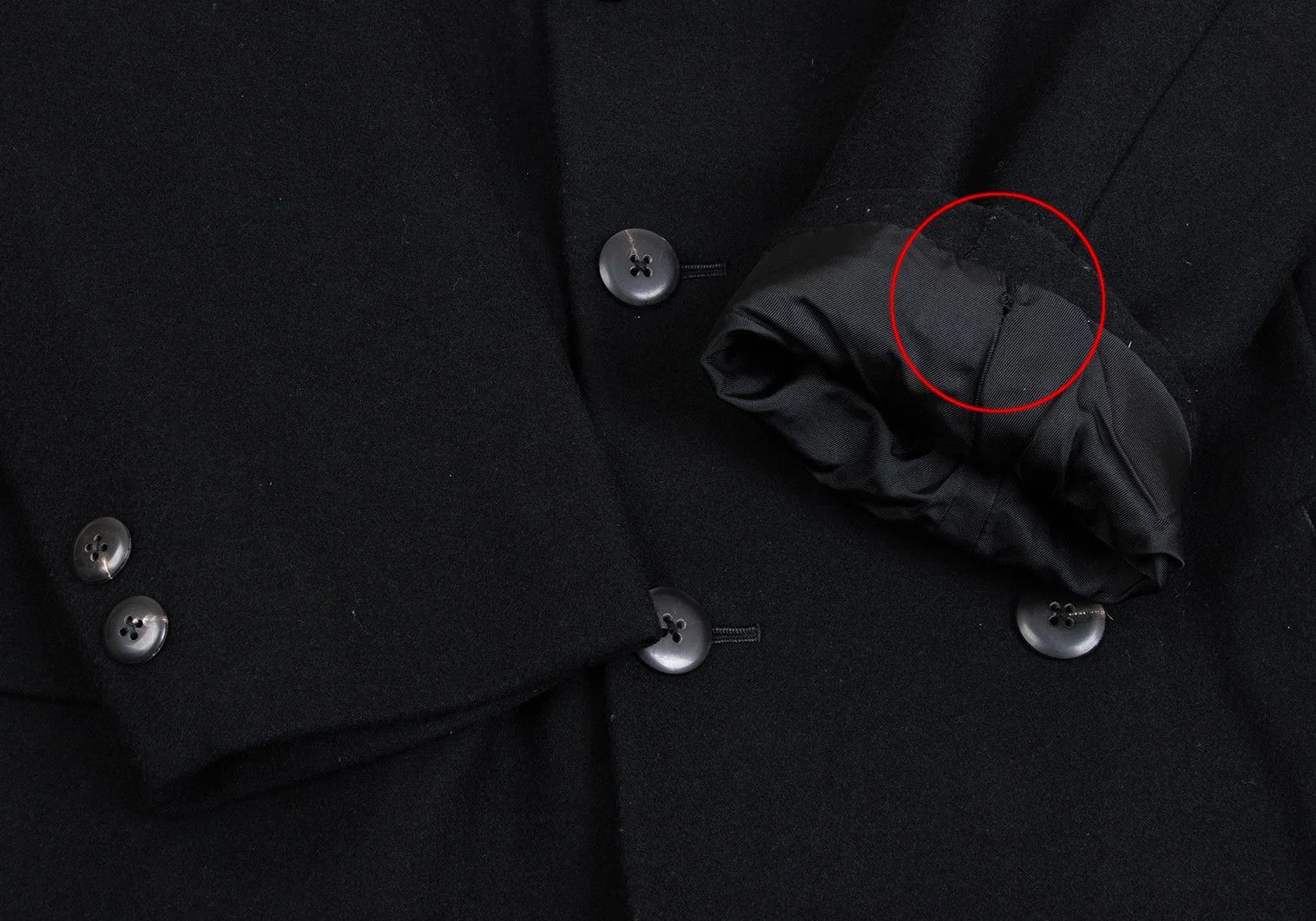 Yohji Yamamoto Yohji Yamamoto Felt Wool Double Jacket Size US M / EU 48-50 / 2 - 9 Thumbnail