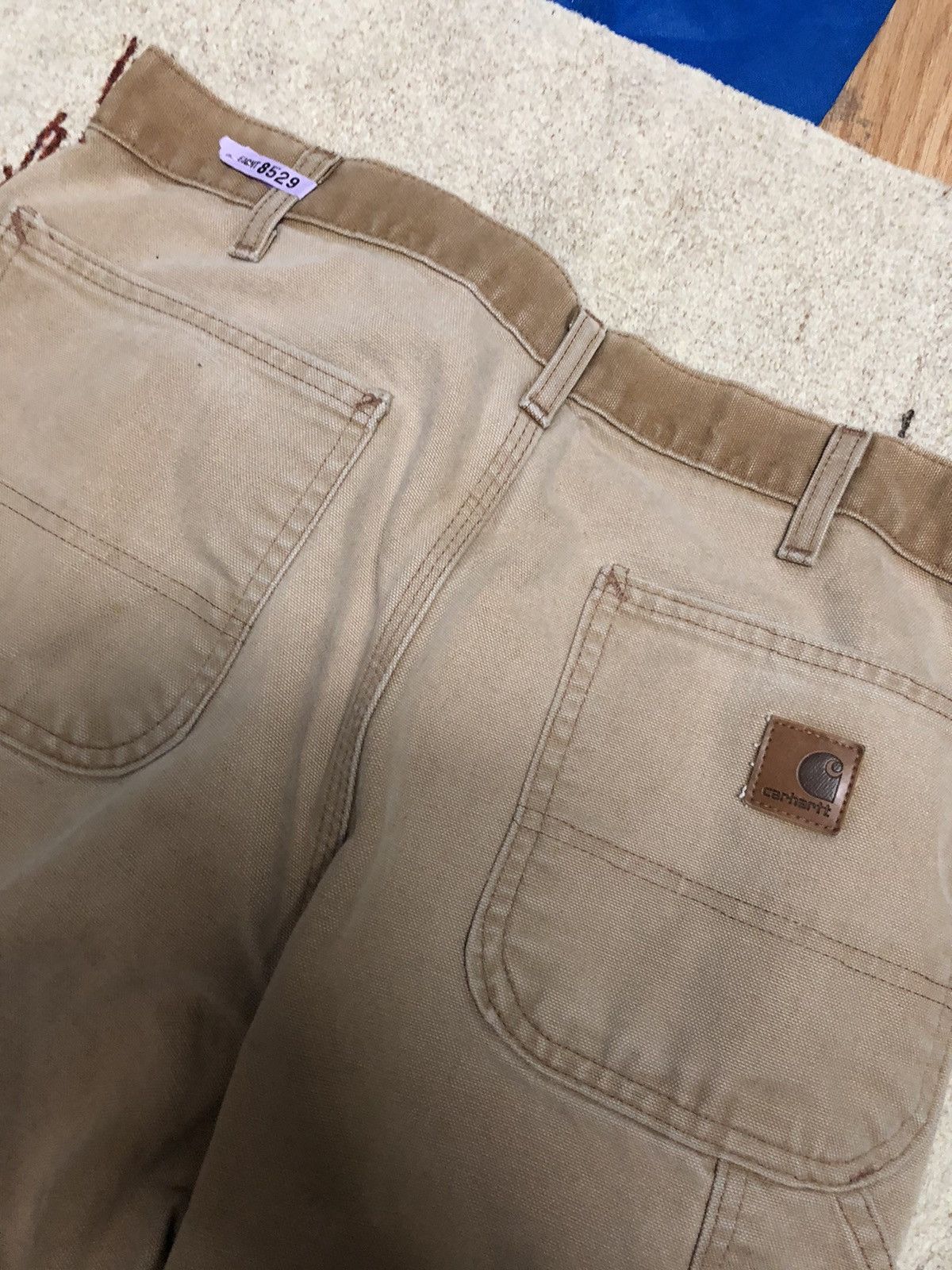 Carhartt × Vintage Vintage 34 Carhartt distress worn pants jeans Size US 34 / EU 50 - 4 Thumbnail