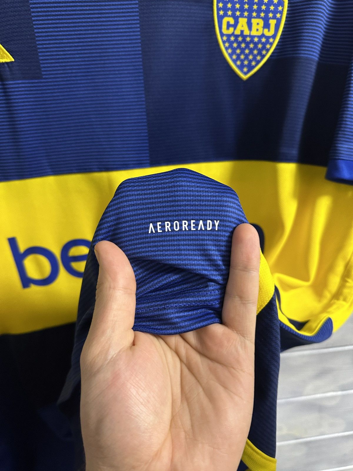 Adidas Rare New Soccer Jersey Boca Juniors Adidas 2023. Size US XL / EU 56 / 4 - 7 Thumbnail