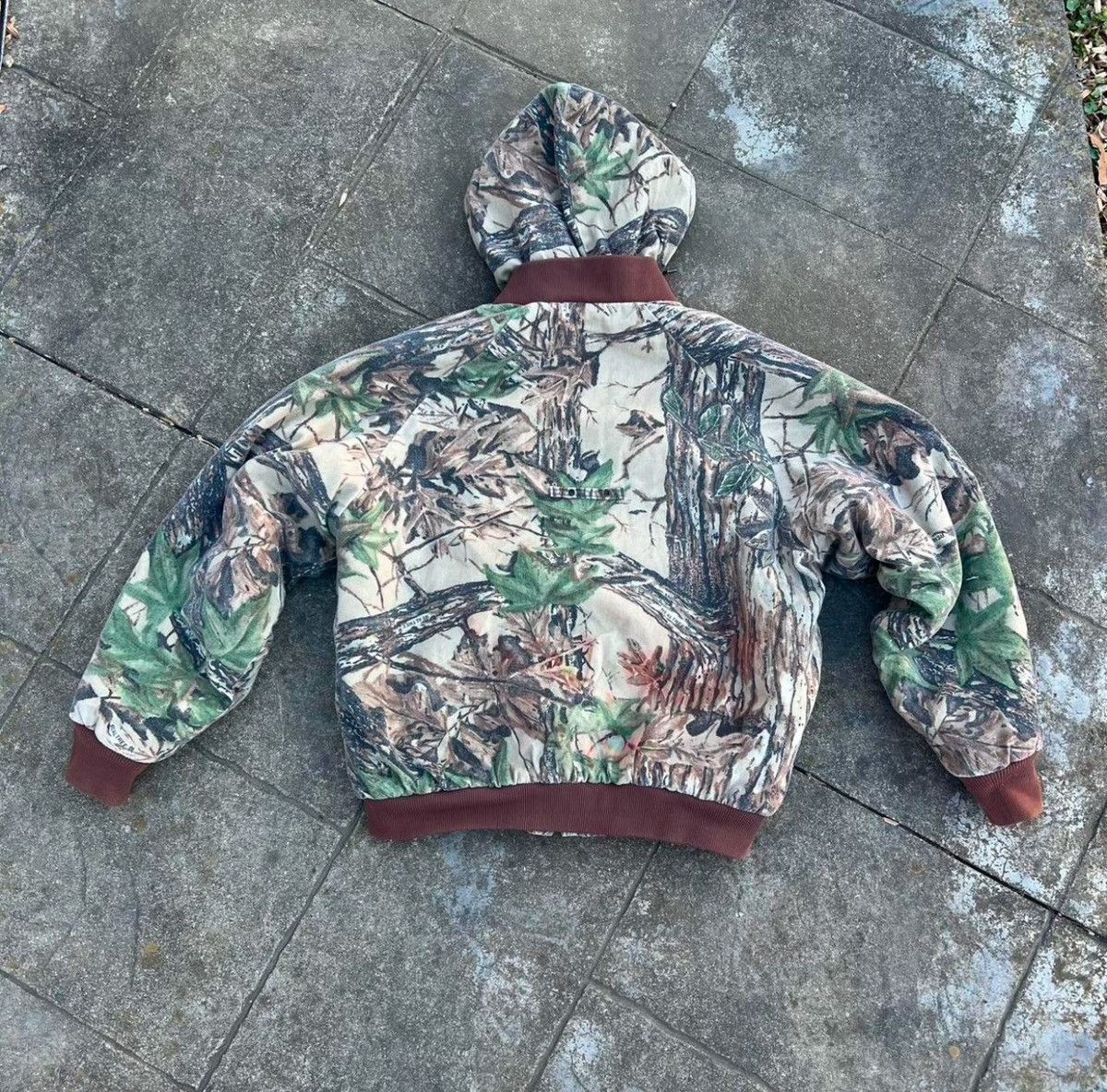 Vintage Vintage Duxbak Camo Workwear Jacket Size US L / EU 52-54 / 3 - 2 Thumbnail