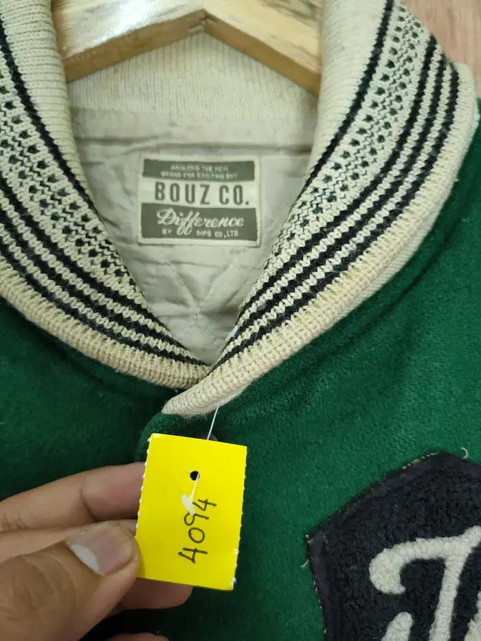 Vintage BOUZ MPS Club varsity wool leather vintage jacket #4094DLAL Size US M / EU 48-50 / 2 - 14 Thumbnail