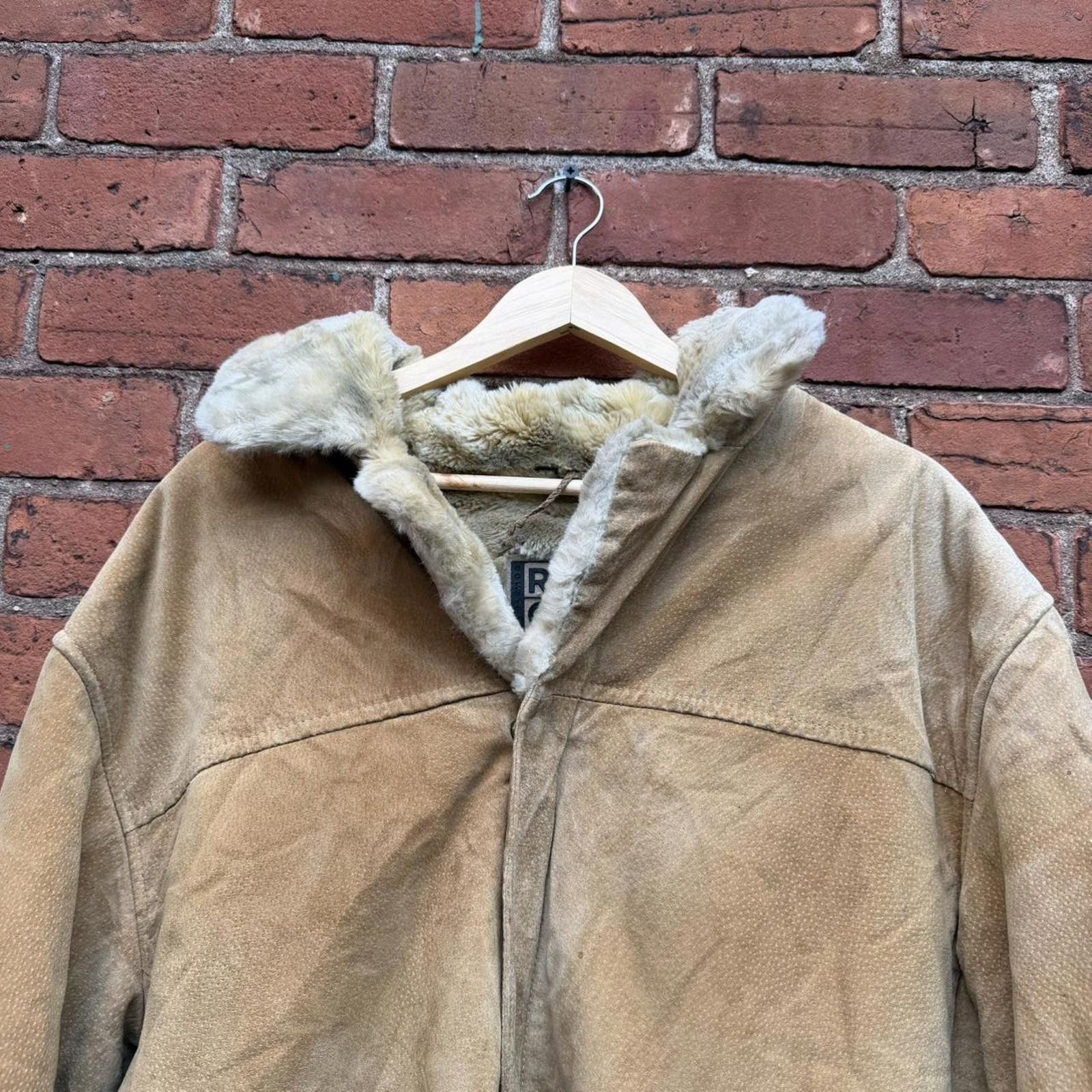 Other Vintage Robert comstock expedition faux fur leather jacket Size US XL / EU 56 / 4 - 2 Thumbnail