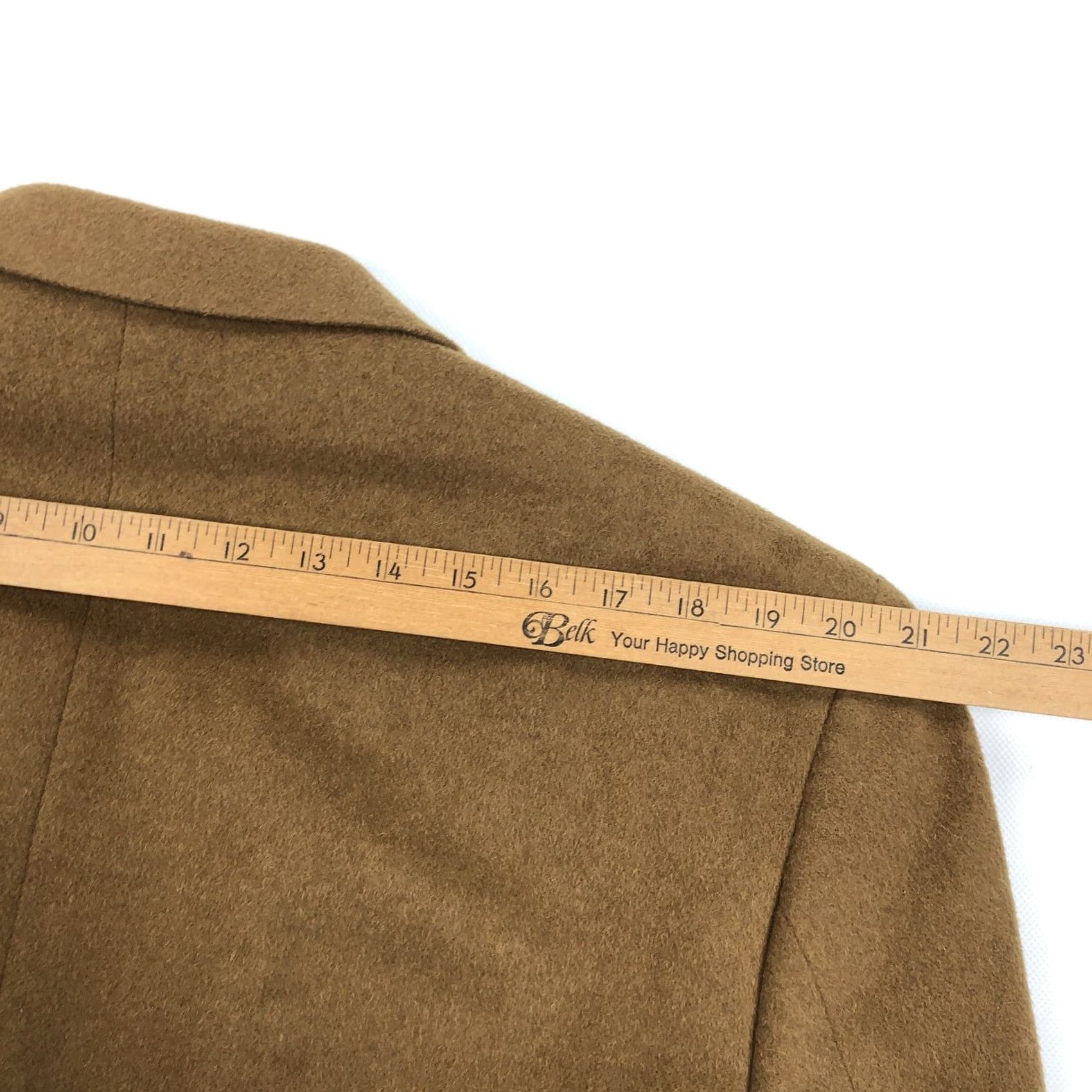 Ralph Lauren Ralph Lauren Men’s 46L Camel Hair Two Button Blazer Jacket Brown Size 46R - 7 Thumbnail