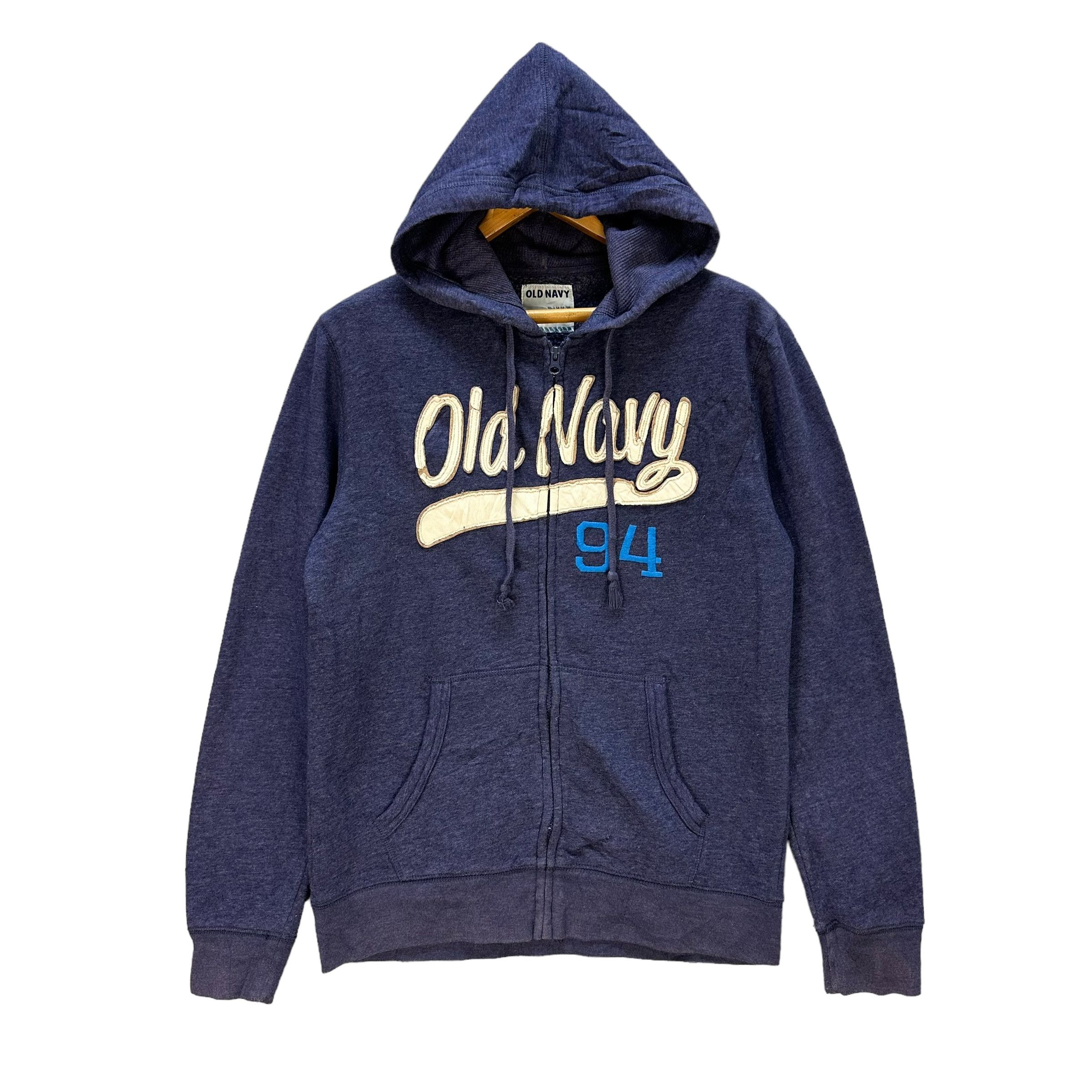 Old Navy Old Navy Spellout Big Logo Zipper Hoodies #9145-62 Size US M / EU 48-50 / 2 - 1 Thumbnail