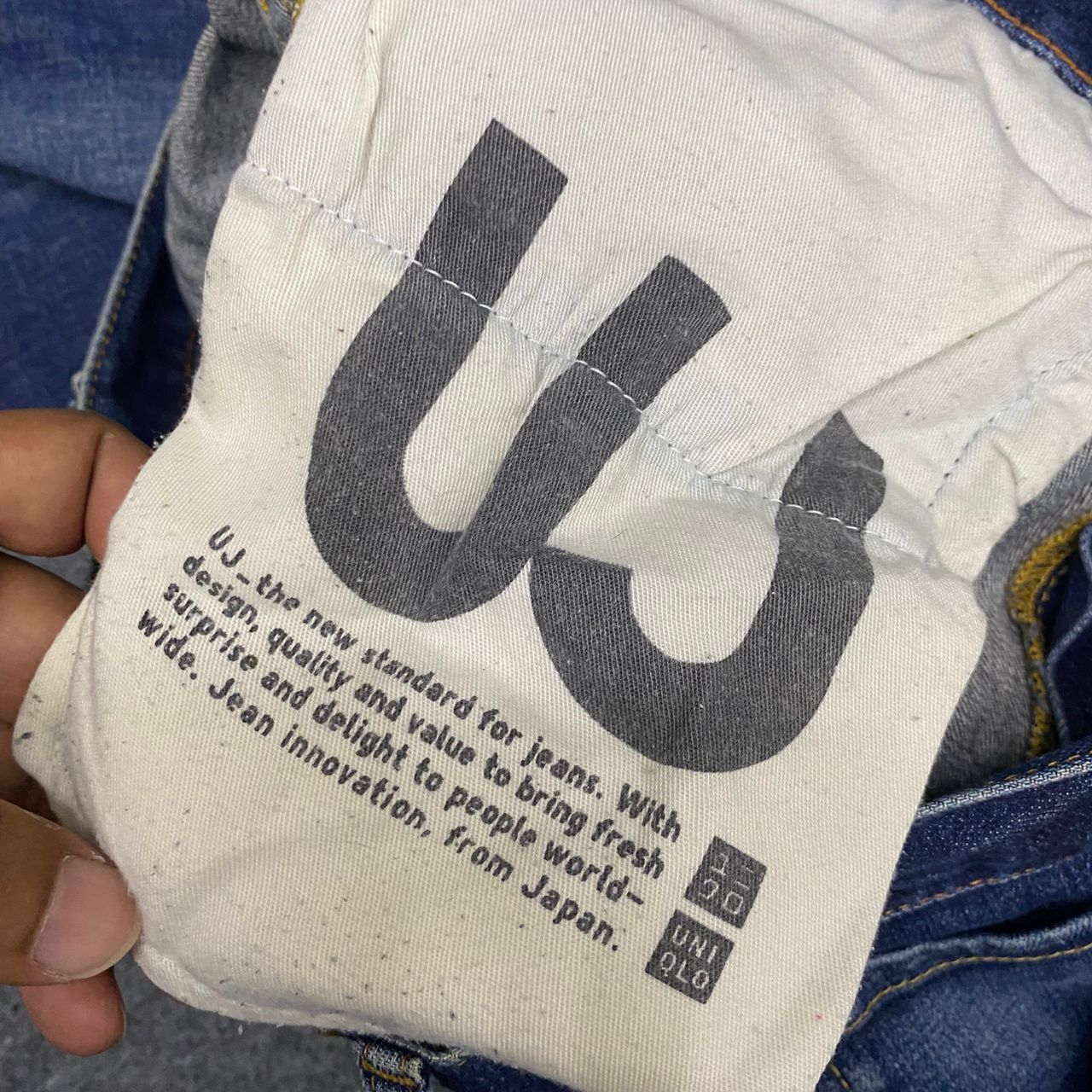 Uniqlo 💥Best Offer💥Vintage Uniqlo Jeans Distressed Denim Size US 33 - 13 Thumbnail