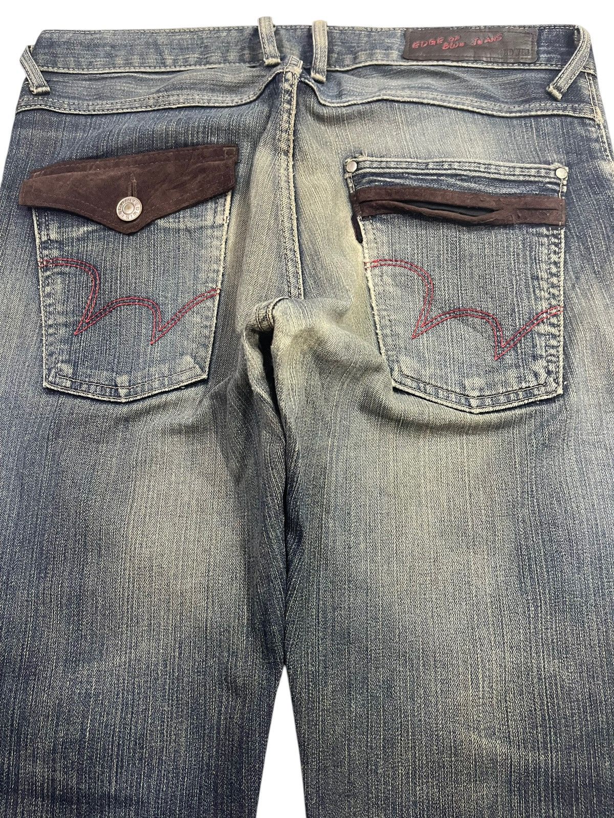 Edwin Vintage Edwin Mud Faded Wash Style Loose Jeans Size US 34 / EU 50 - 5 Thumbnail