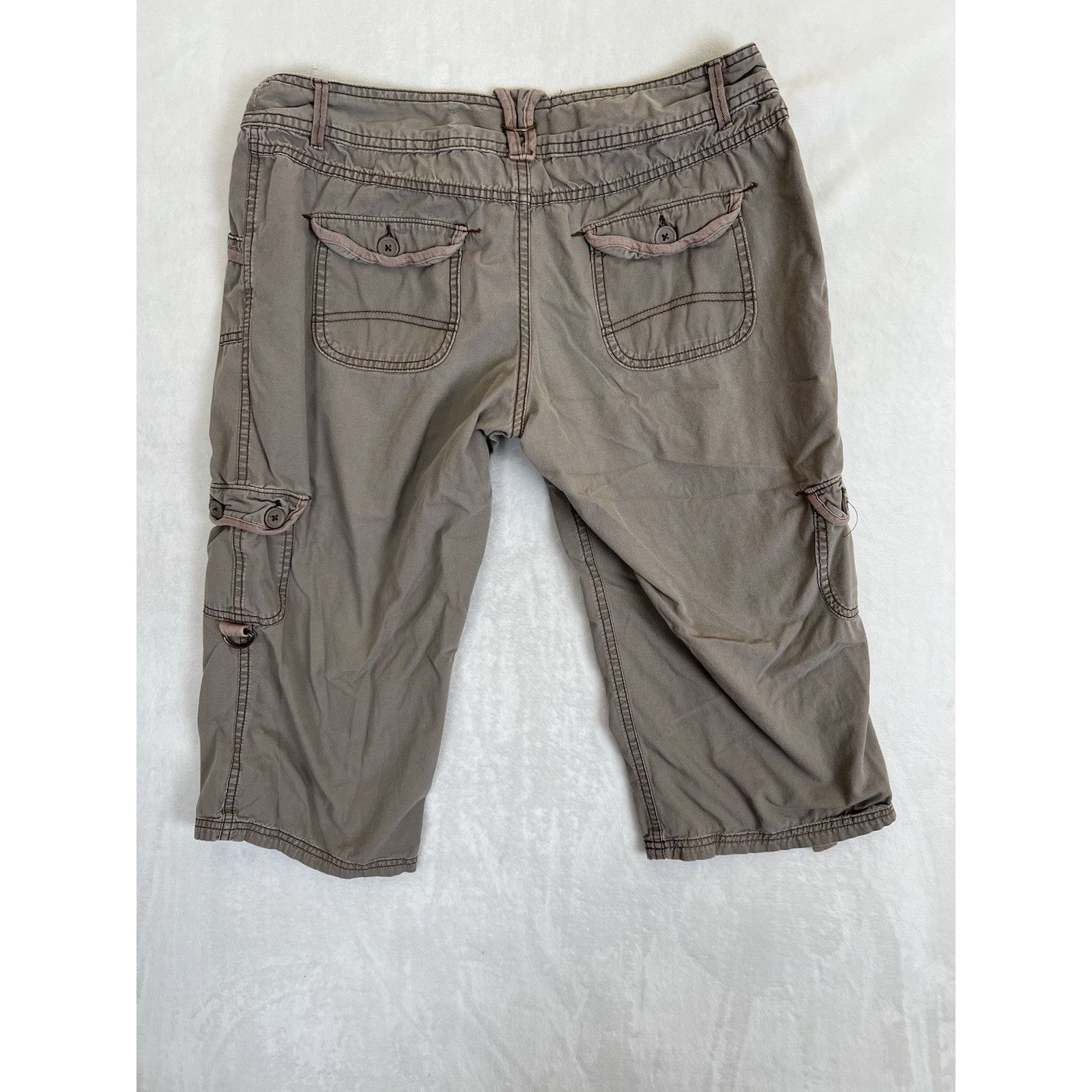 Mossimo Vintage Mossimo Cargo Capri Pants Women’s Size 11 Y2K Crop Size 30" / US 8 / IT 44 - 6 Thumbnail