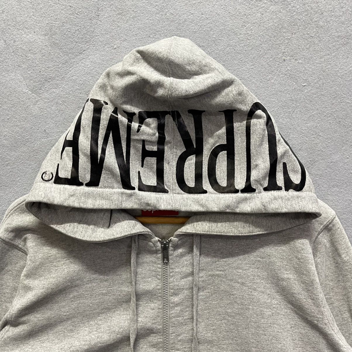 Supreme Supreme Big Logo Hood Zip Up Hoodie Canada Size US M / EU 48-50 / 2 - 2 Thumbnail