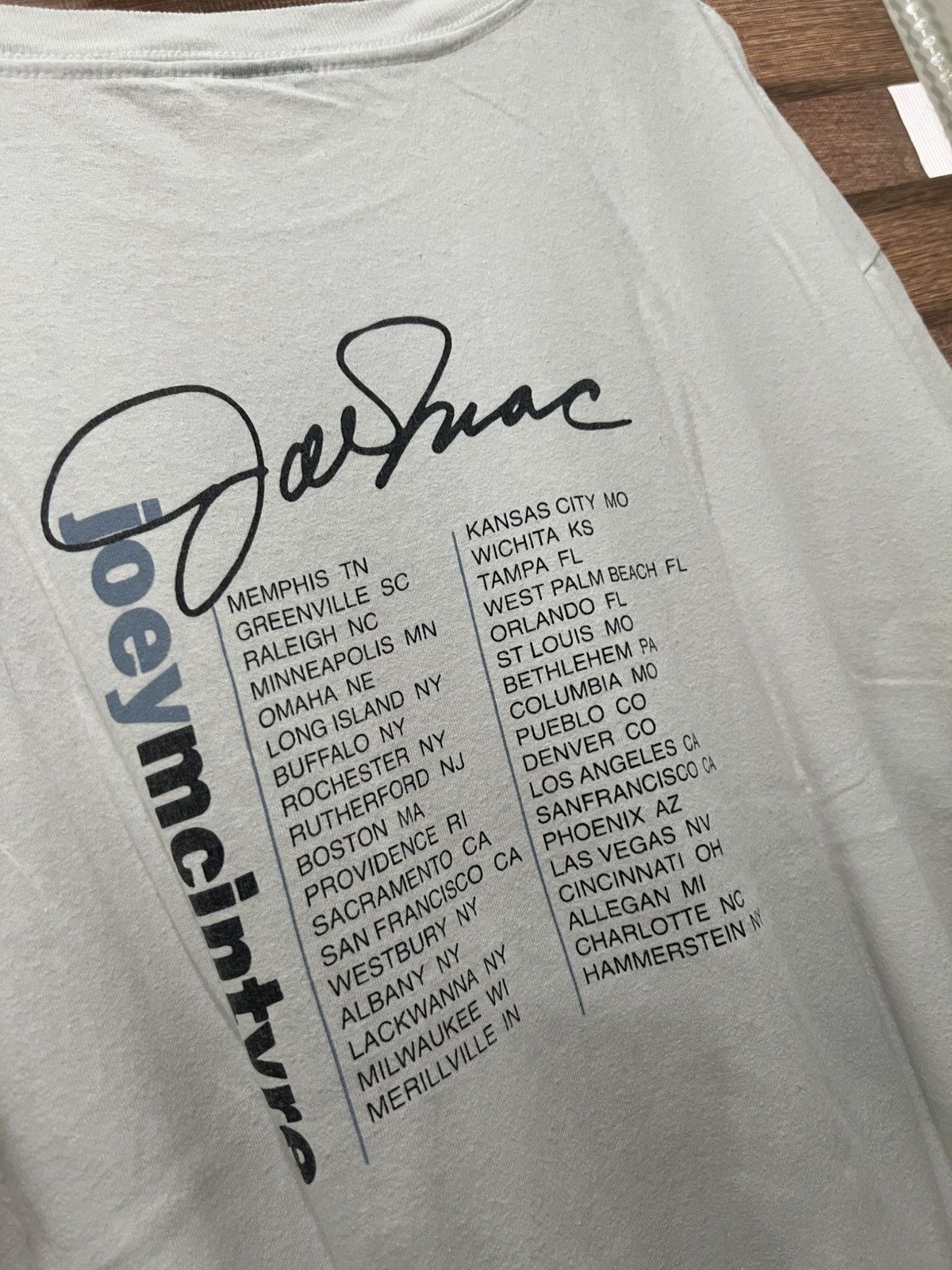 Band Tees × Vintage Vintage 1999 Joey MCintyre Stay The Same Studio Album Tour Size US XXL / EU 58 / 5 - 5 Thumbnail