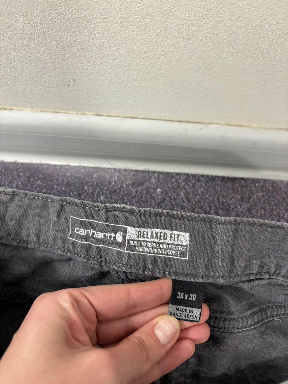 Carhartt Vintage Carhartt Rugged Flex Relaxed Fit Canvas Work Pants Size US 36 / EU 52 - 13 Thumbnail