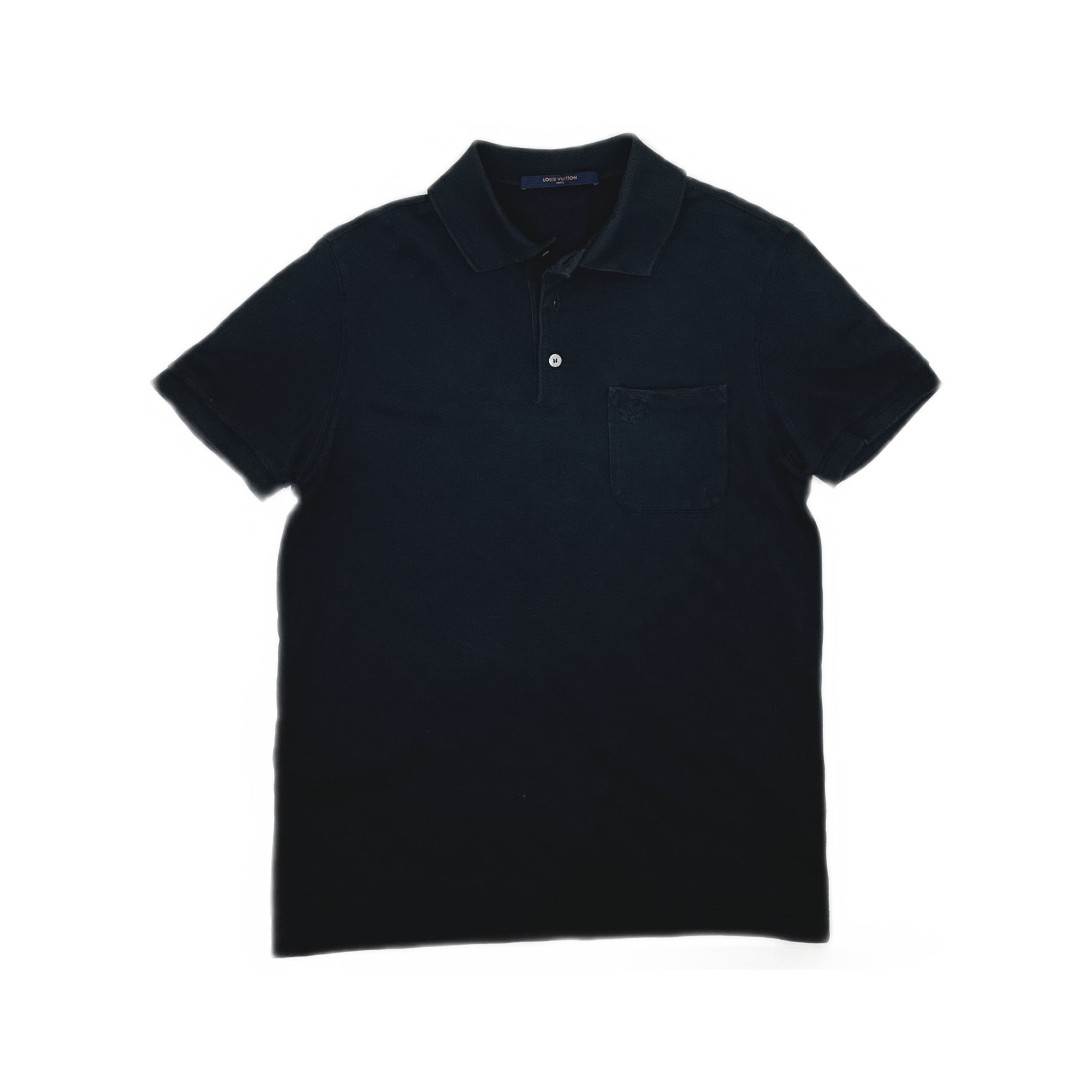 Louis Vuitton Louis Vuitton Damier Texture Polo Shirt Size S Size US S / EU 44-46 / 1 - 1 Thumbnail