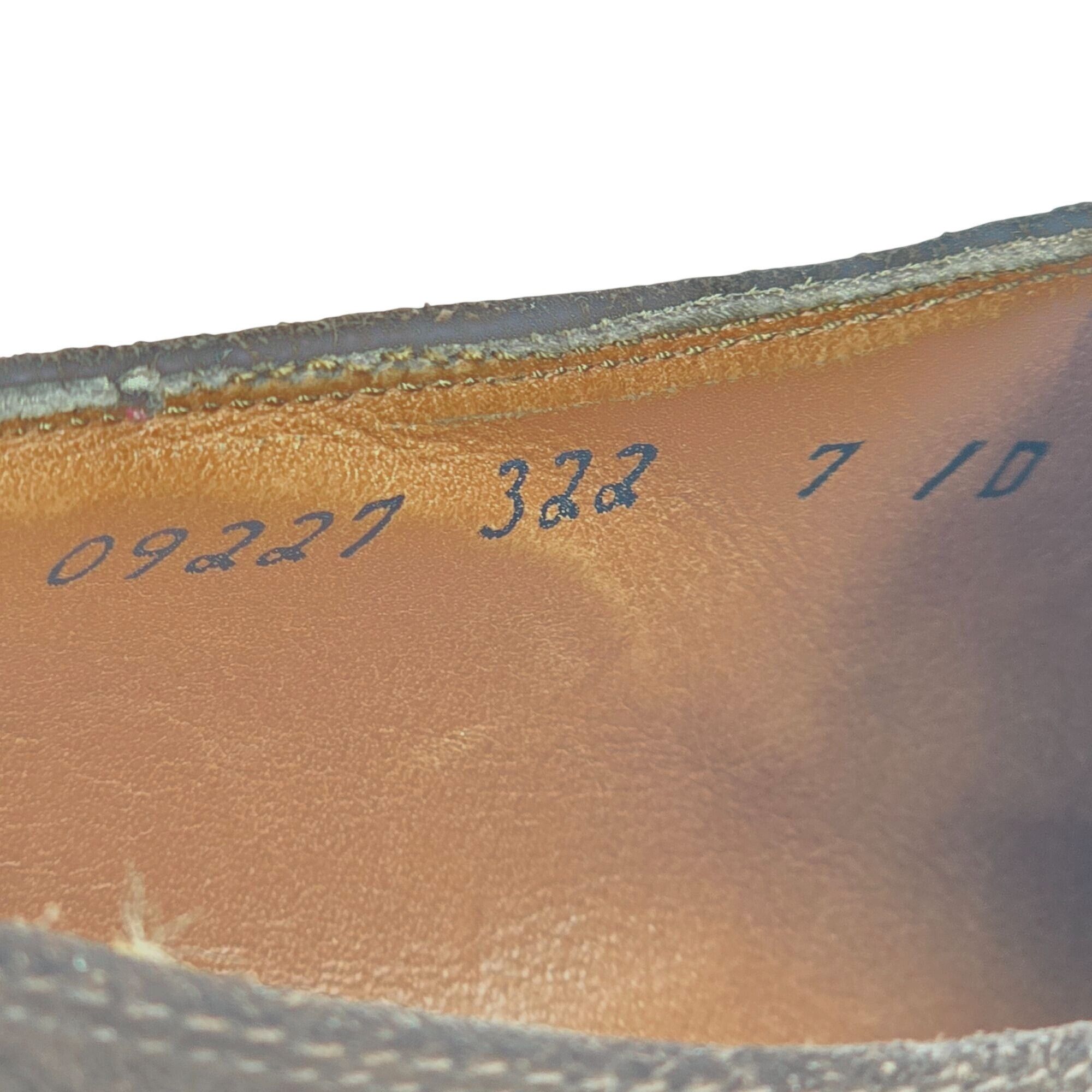 Salvatore Ferragamo Salvatore Ferragamo Italy Brown Suede Plain-toe Derby Mens 7 Size US 7 / EU 40 - 7 Thumbnail