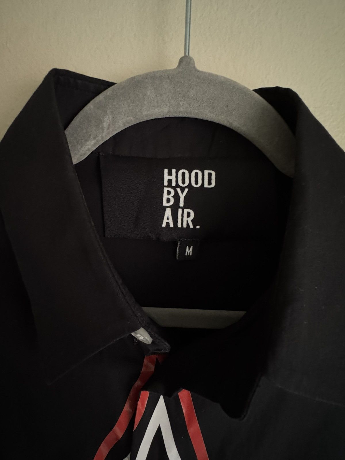 Hood By Air RARE 2015 HBA PENTAGRAM BLACK BUTTON UP Size US M / EU 48-50 / 2 - 6 Thumbnail