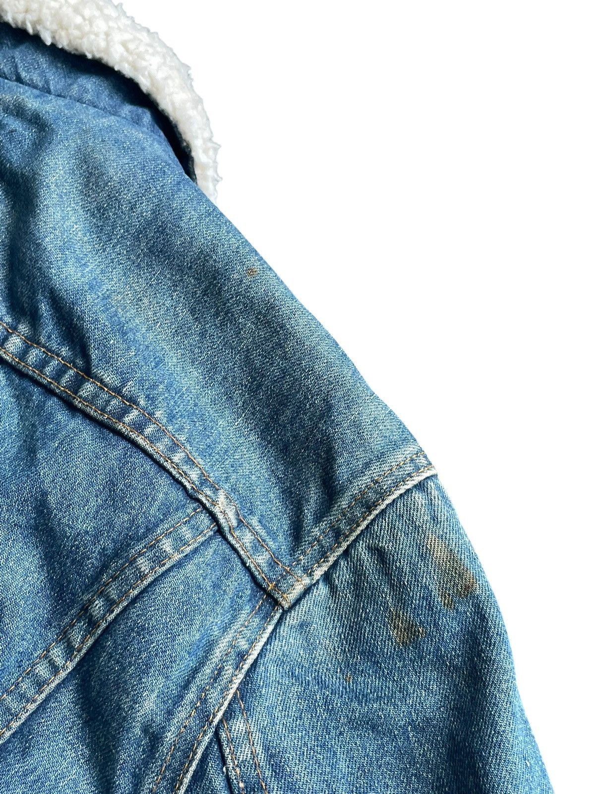 Levi's Vintage 70’s Levis 70605 Sherpa Denim Jacket Size US M / EU 48-50 / 2 - 7 Thumbnail
