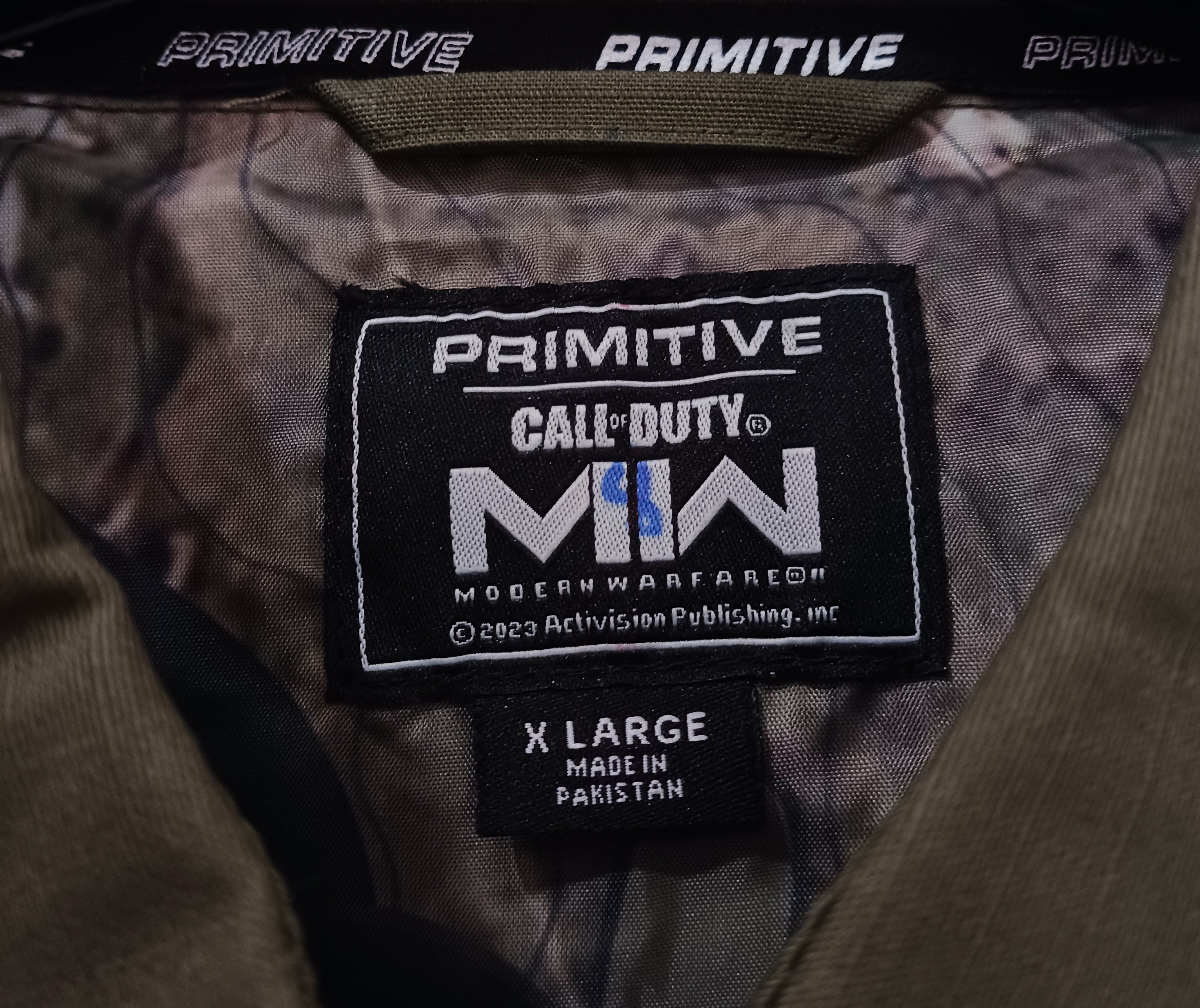 Primitive Primitive Call Of Duty Modern Warfare Military Jungle Jacket Size US XL / EU 56 / 4 - 3 Thumbnail