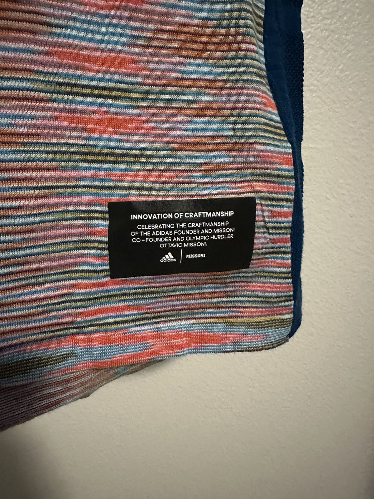 Adidas × Missoni NWT adidas x Missoni Womens City Runners Unite Tee 2XS Size XXS / US 00 / IT 34 - 3 Thumbnail