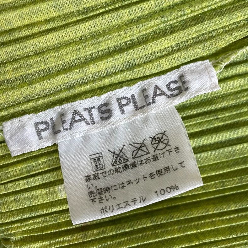 Issey Miyake Issey Miyake size:3 Green watercolor pleated dress Size XS / US 0-2 / IT 36-38 - 5 Thumbnail