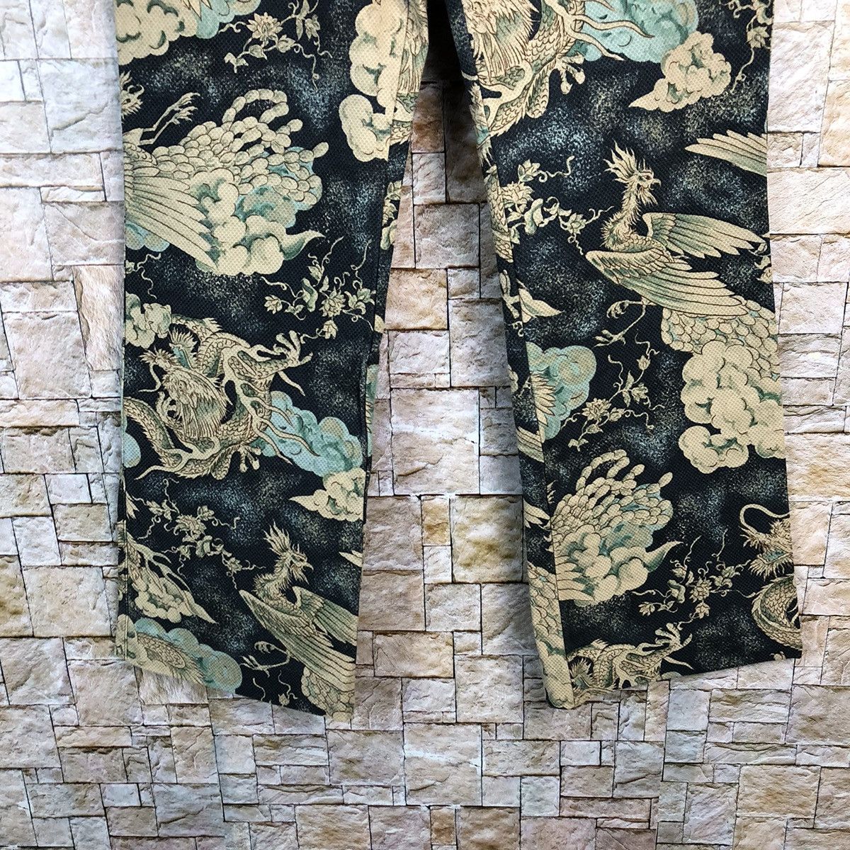 Japanese Brand DLL Bats Club yakuza vtg Dragon rare Pants #A134 Size US 28 / EU 44 - 7 Thumbnail