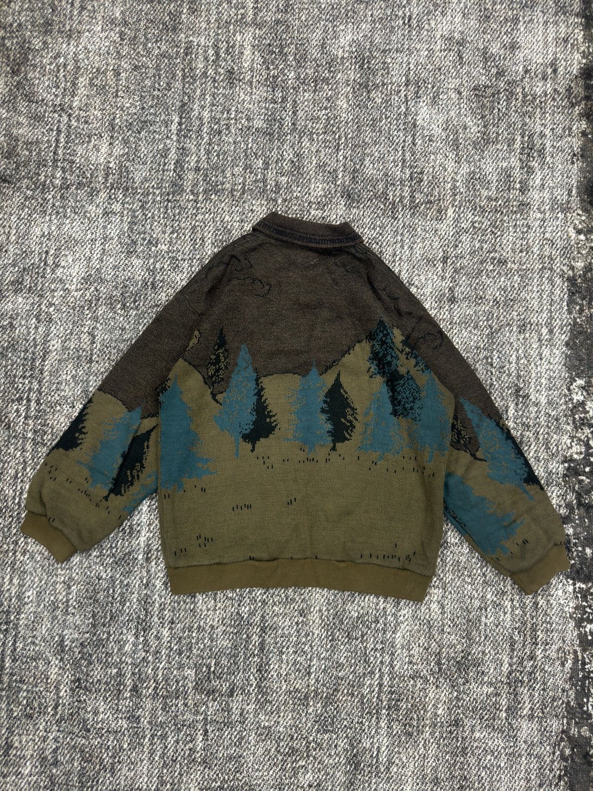 Aran Isles Knitwear × Japanese Brand × Vintage Pop Arts Aran Isles Knitwear Sweatshirt Japanese Sweater Size US M / EU 48-50 / 2 - 9 Thumbnail