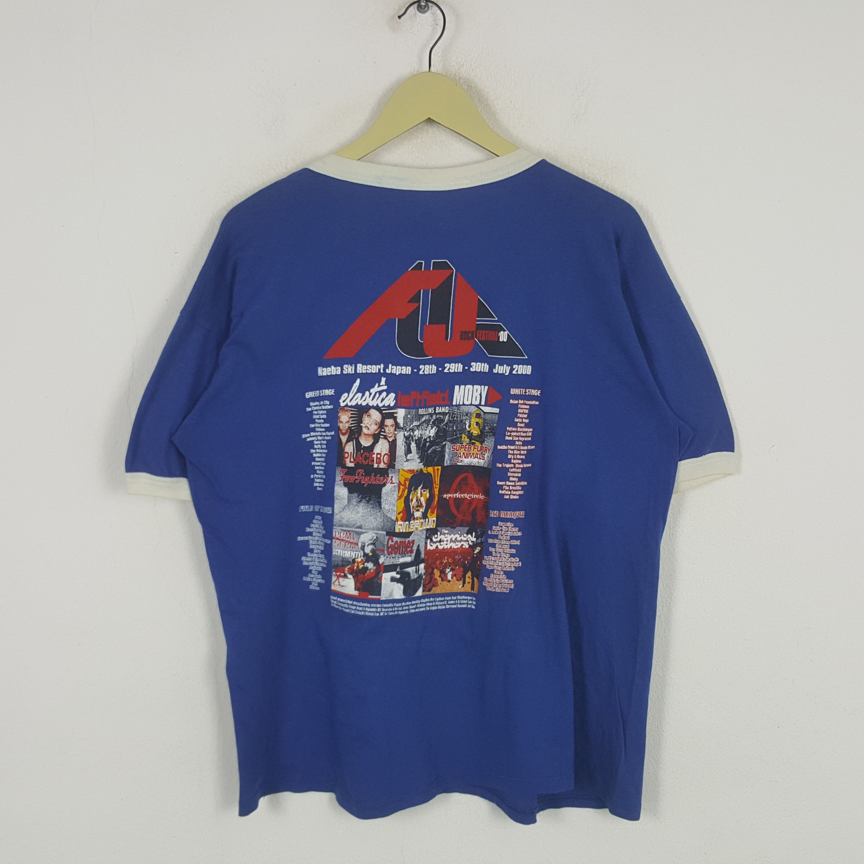 Band Tees × Vintage Vintage FUJI ROCK FESTIVAL 2000 T-shirt Size US XL / EU 56 / 4 - 3 Thumbnail