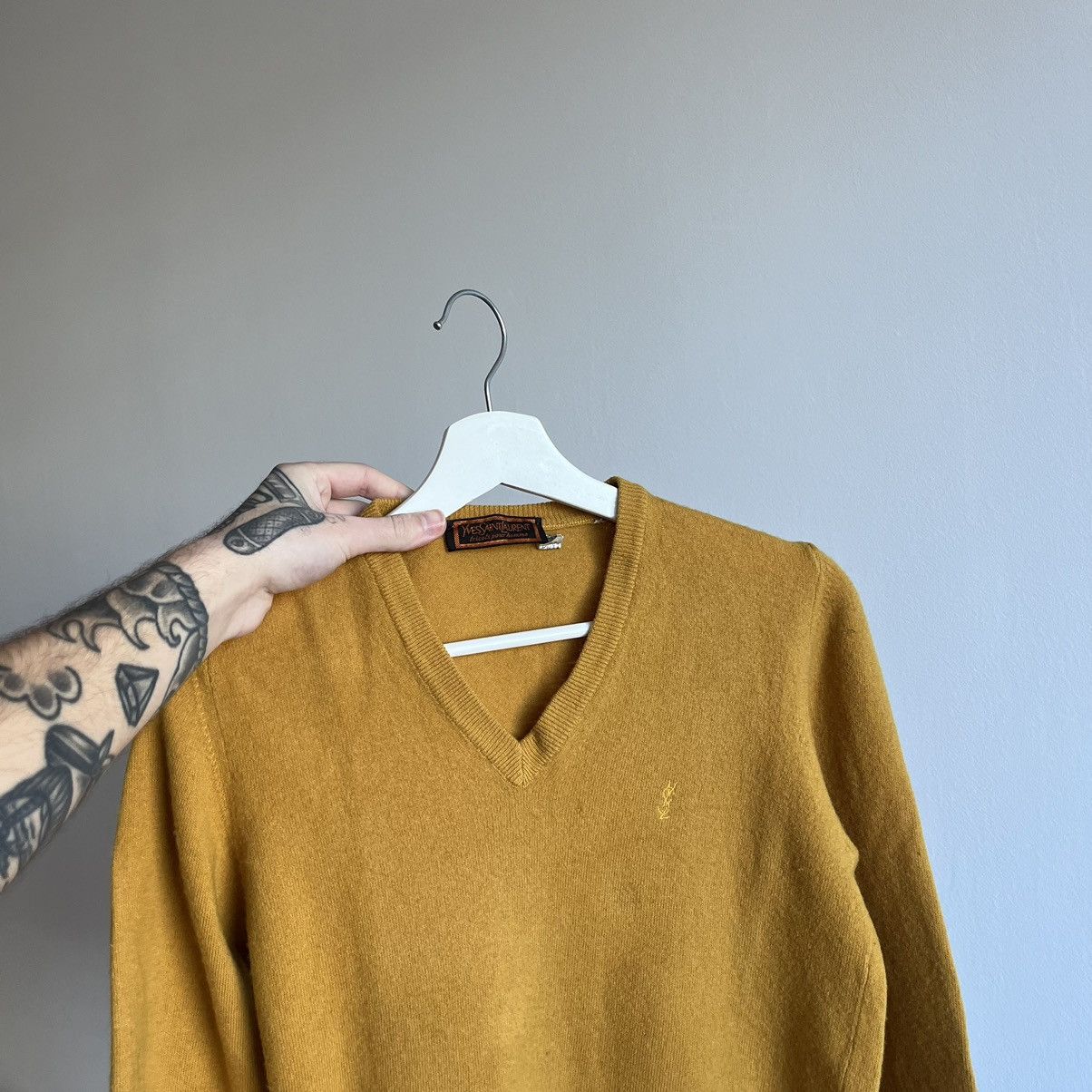 Yves Saint Laurent Vintage Wool Yves Saint Laurent Sweater 26 Size S / US 4 / IT 40 - 8 Thumbnail