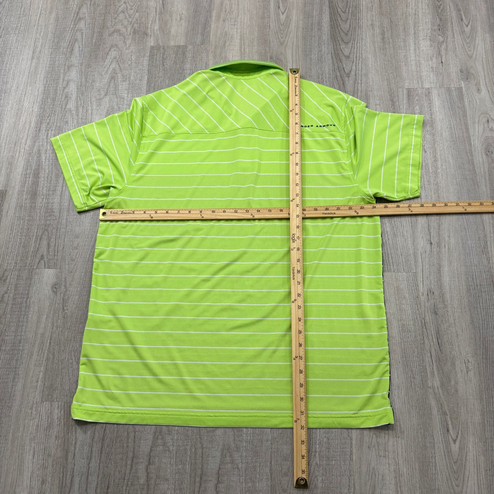 Under Armour Under Armour Polo Shirt Men's 2XL XXL Collared Striped Size US XXL / EU 58 / 5 - 6 Thumbnail