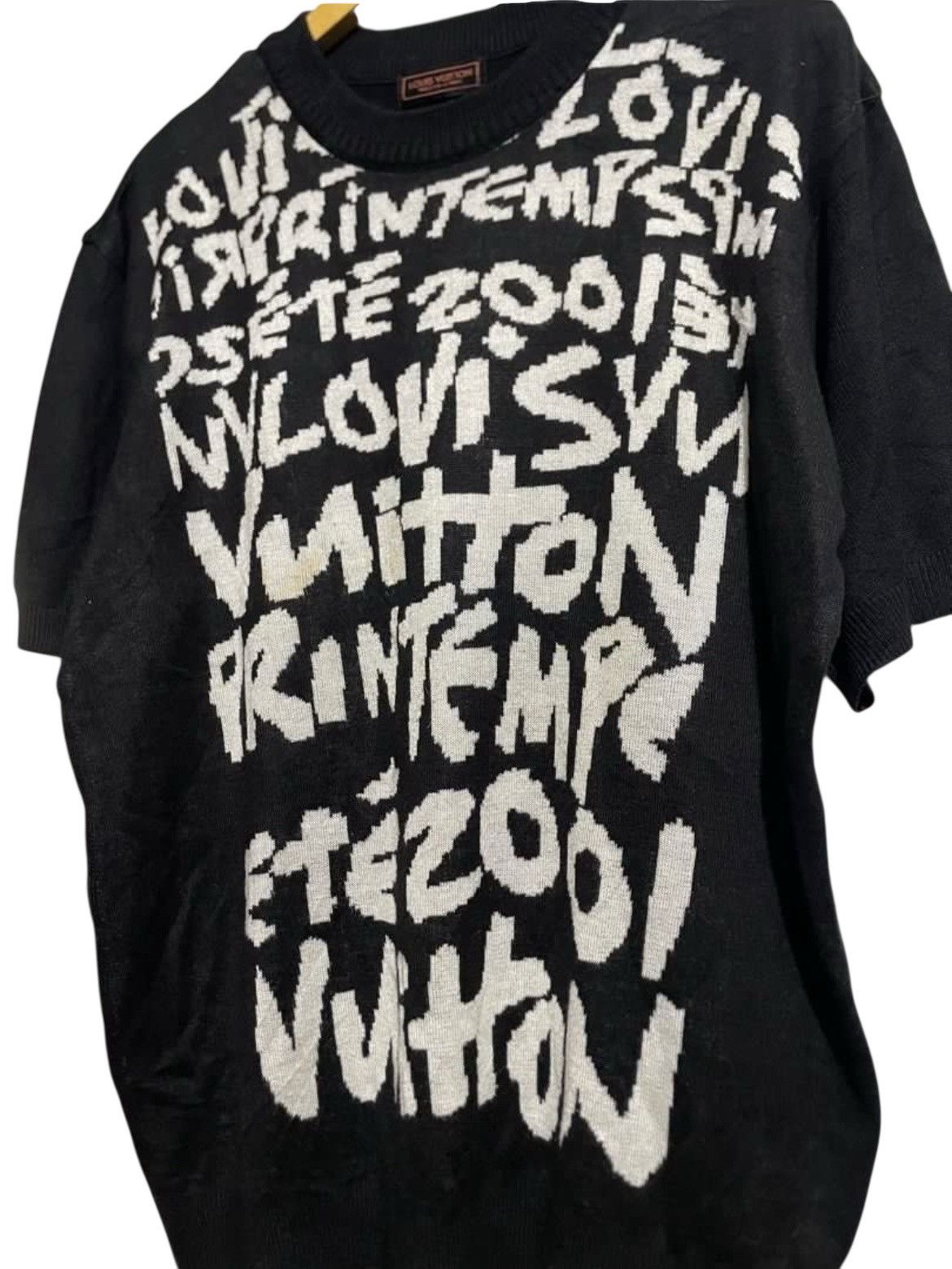 Louis Vuitton Vintage 2001 Louis Vuitton Stephen Sprouse Grafiti T-shirt Size US M / EU 48-50 / 2 - 3 Thumbnail