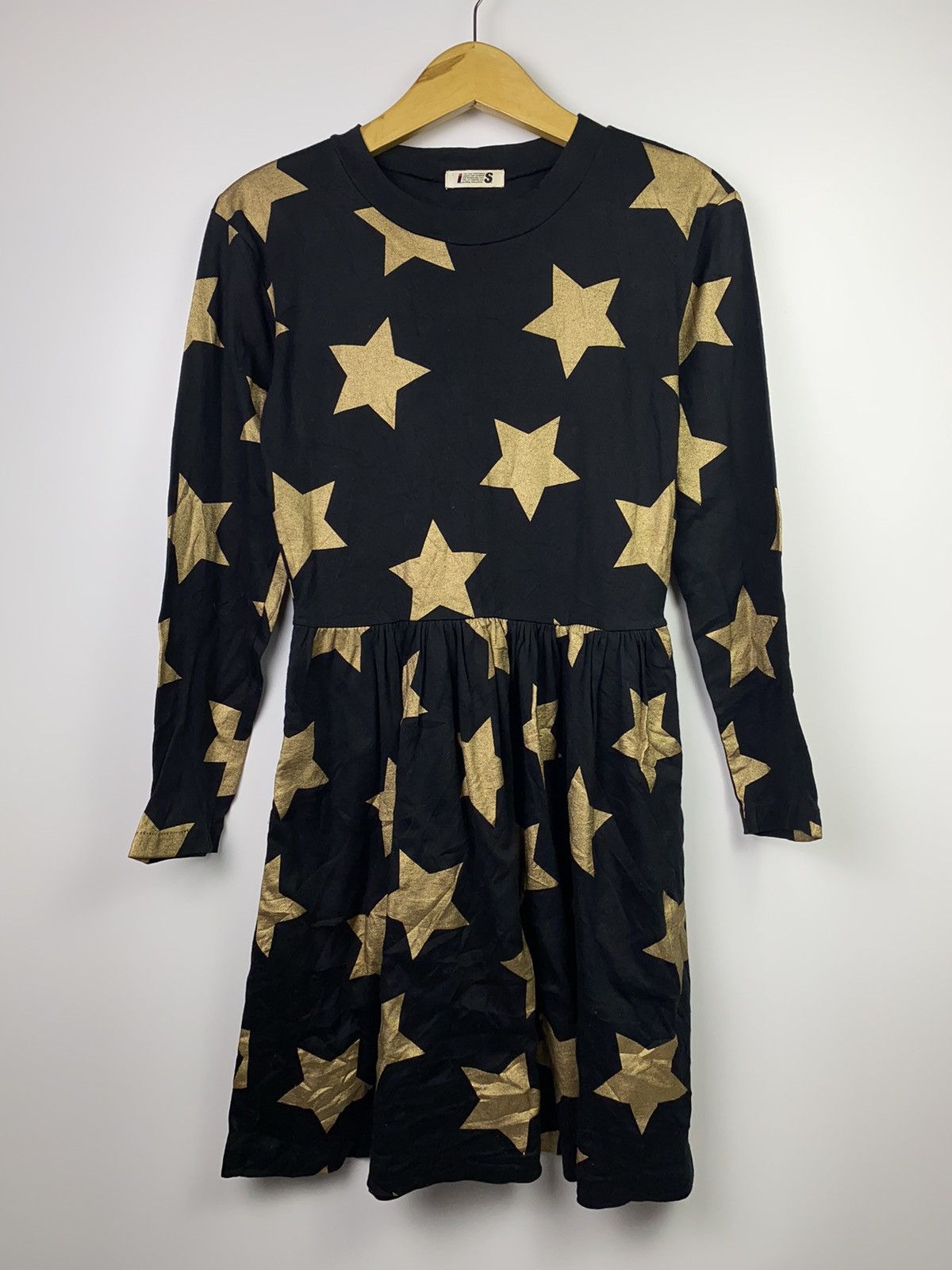 Hysteric Glamour × Issey Miyake × Japanese Brand Issey Miyake IS midi dress star print Size M / US 6-8 / IT 42-44 - 2 Thumbnail