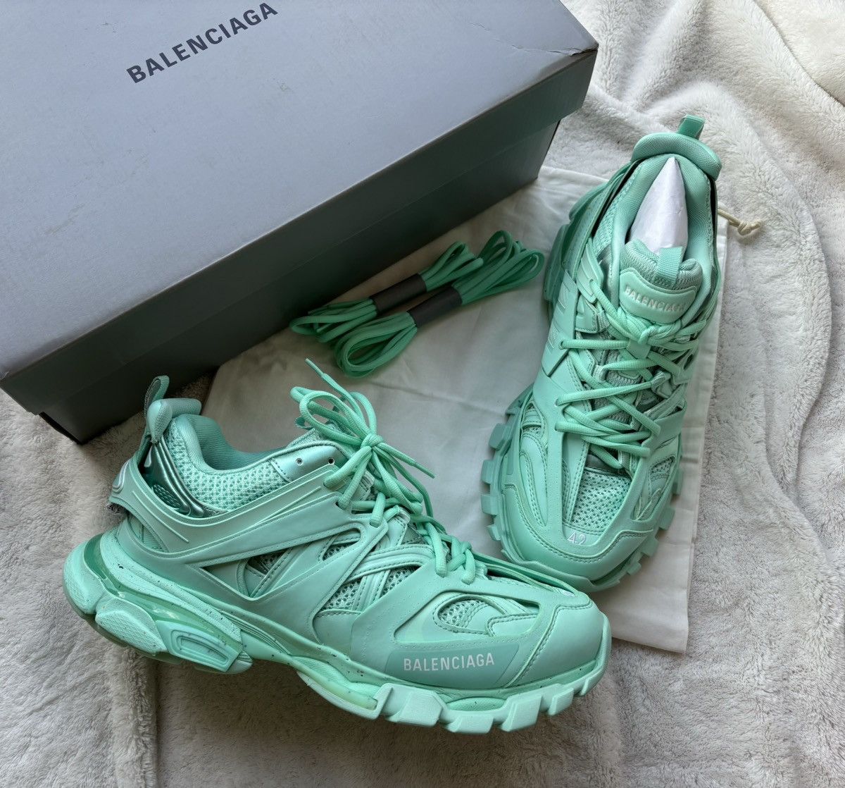 Balenciaga “Tiffany” Track Sneakers