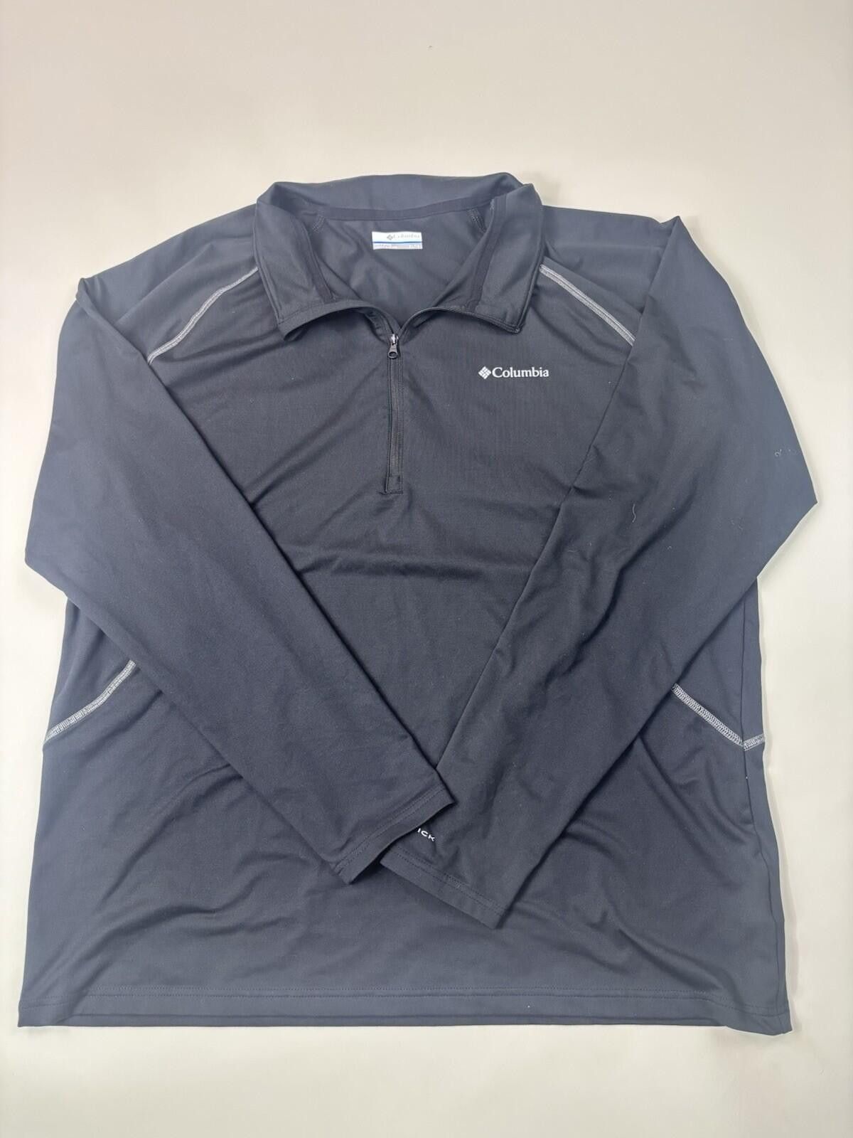 Columbia Columbia Men’s Quarter Zip Pullover Moisture-Wicking Size XL Size US XL / EU 56 / 4 - 1 Thumbnail