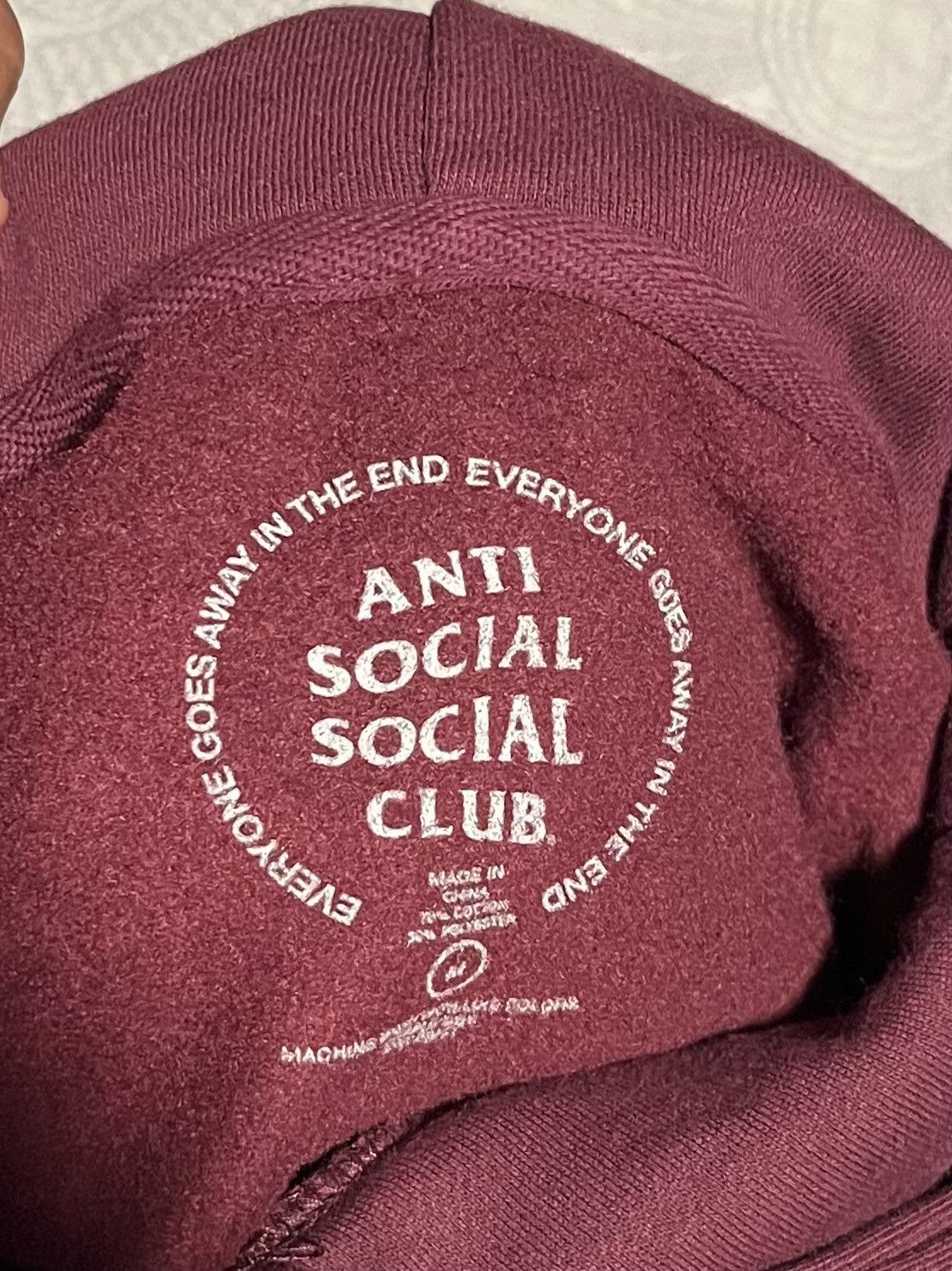 Anti Social Social Club Anti social club cut off hoodie Brand new with tags Size US M / EU 48-50 / 2 - 2 Thumbnail