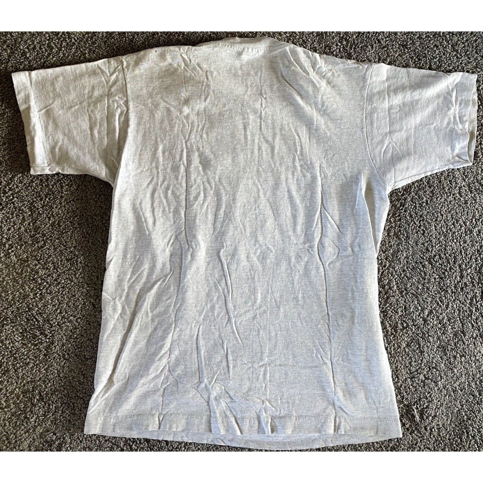 Fruit Of The Loom VINTAGE Fruit Of The Loom Made In USA Single Stitch 1992 Yokohama SCCA Solo T-Shirt M Mens Gray Size US M / EU 48-50 / 2 - 2 Thumbnail