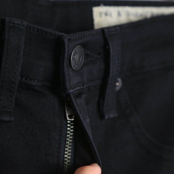 Rag & Bone Rag & Bone Flexi Nina Skinny Smooth & Sculpt Black Jeans Size 24" / US 00 / IT 34 - 3 Thumbnail