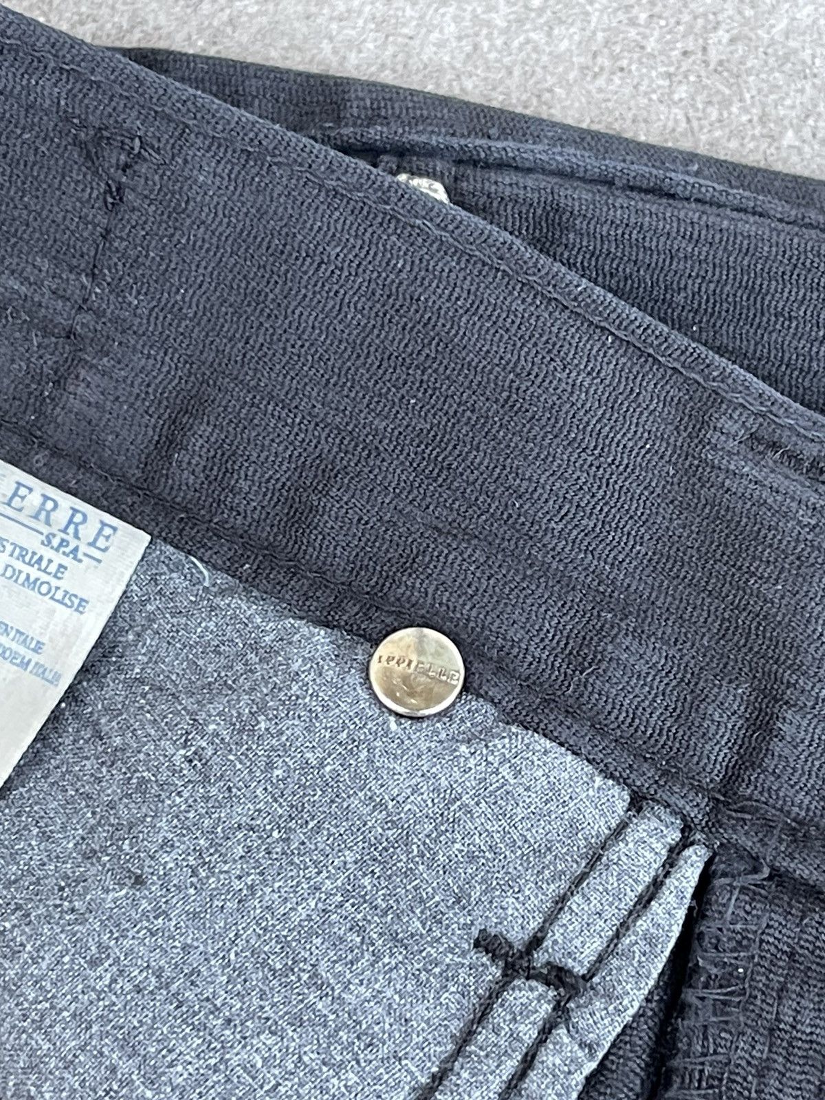 Versace Versace Jeans Couture High Rise Corduroy Black Denim Pants Size US 32 / EU 48 - 22 Thumbnail